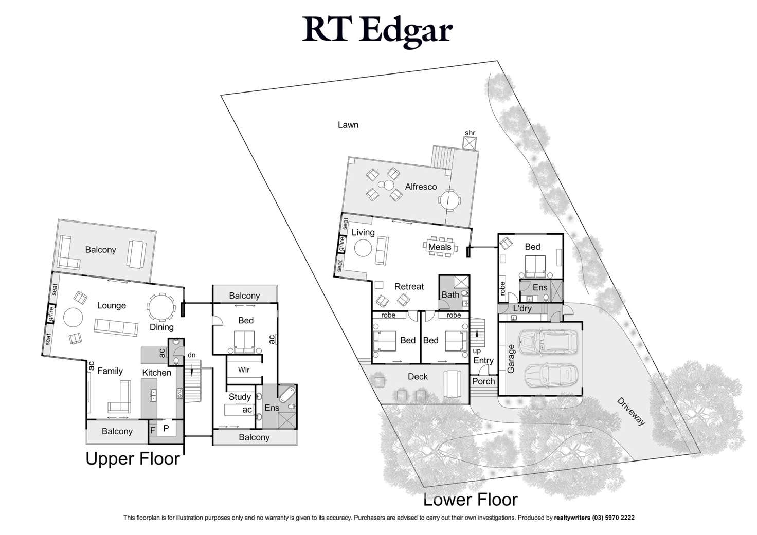 Floorplan of Homely house listing, 5 Cliff  Road, Balnarring Beach VIC 3926