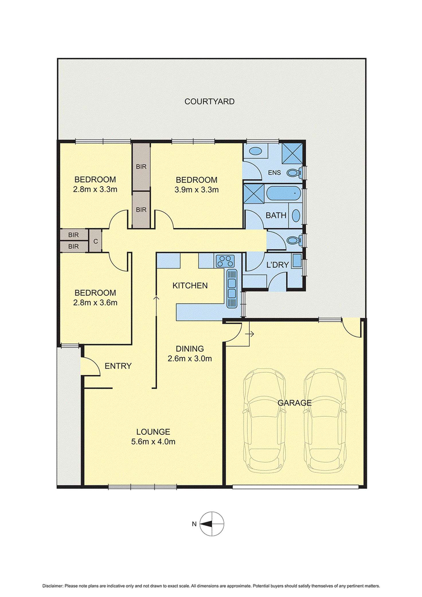 Floorplan of Homely unit listing, 2/541 Doncaster Road, Doncaster VIC 3108