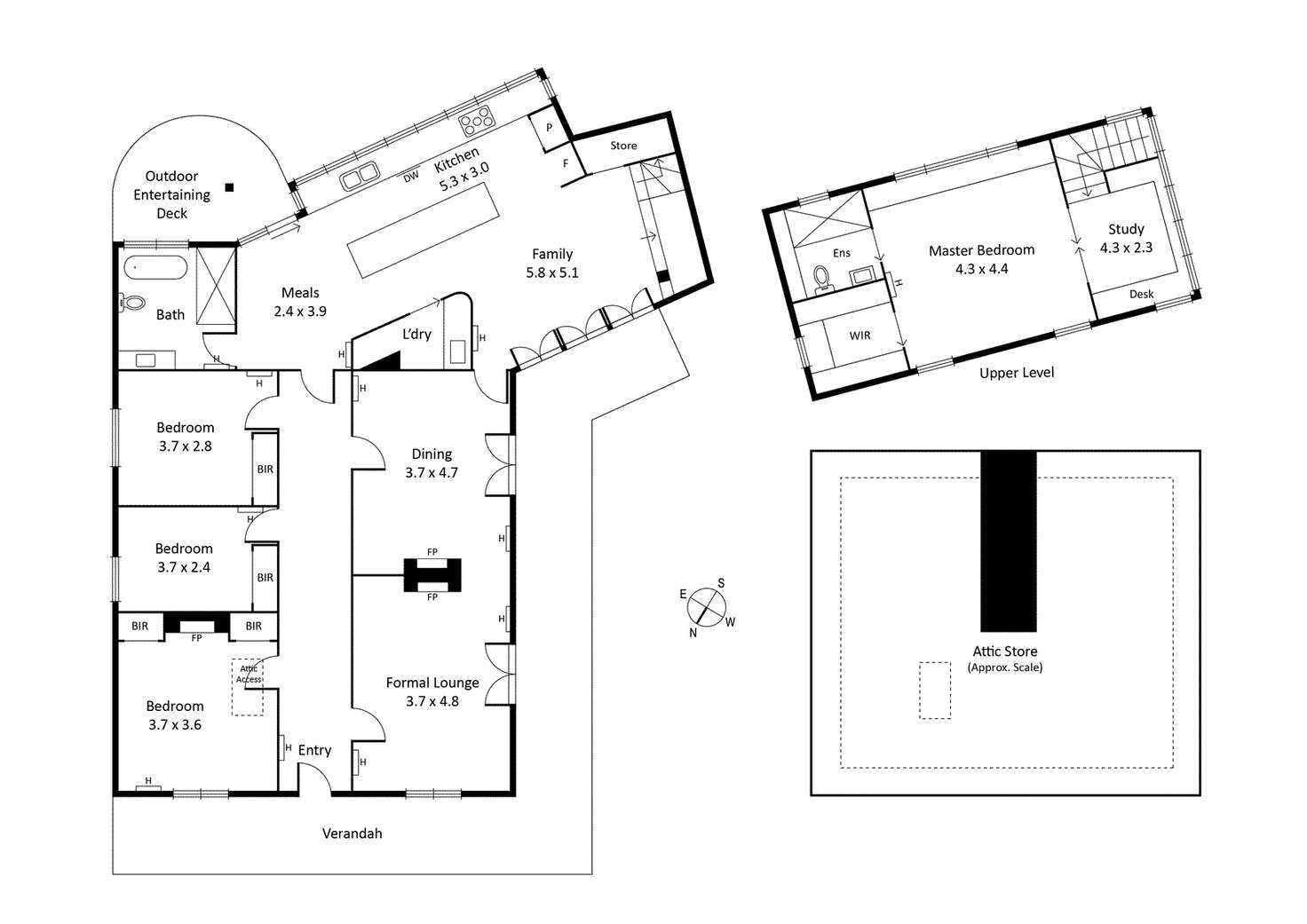Floorplan of Homely house listing, 93 Pasco Street, Williamstown VIC 3016