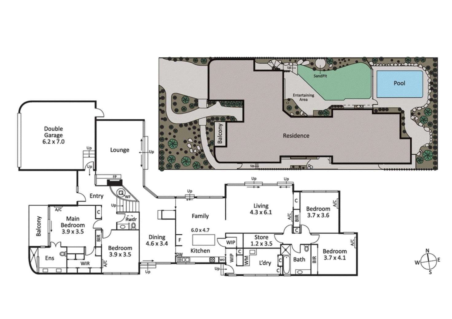 Floorplan of Homely house listing, 7 Lawson Street, Hawthorn East VIC 3123