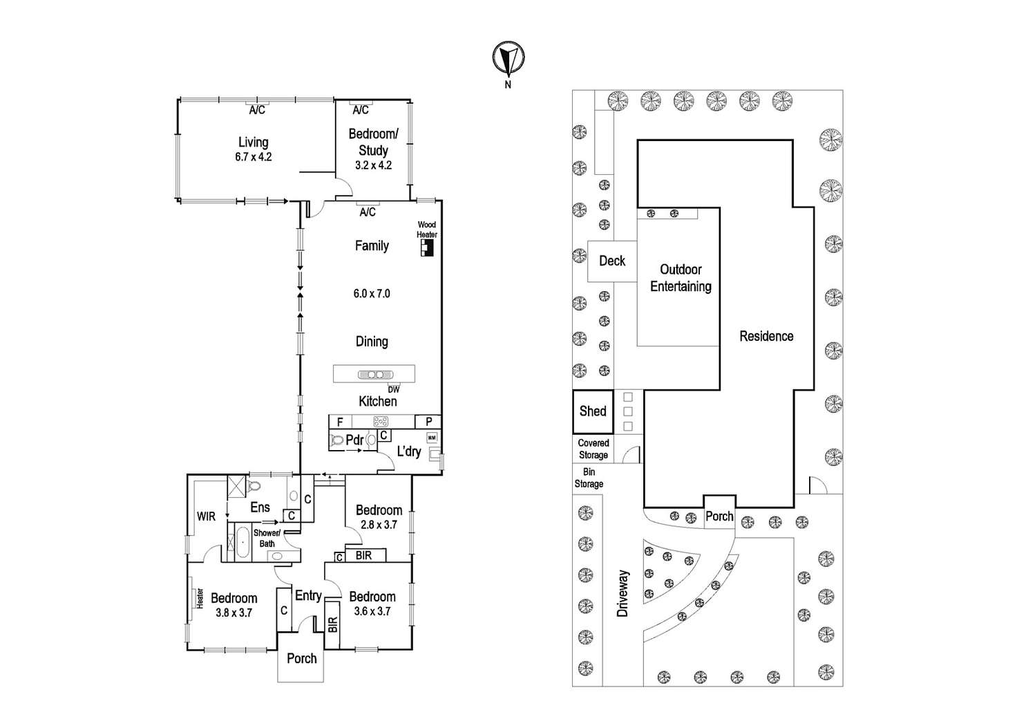 Floorplan of Homely house listing, 11 Malacca Street, Heidelberg West VIC 3081