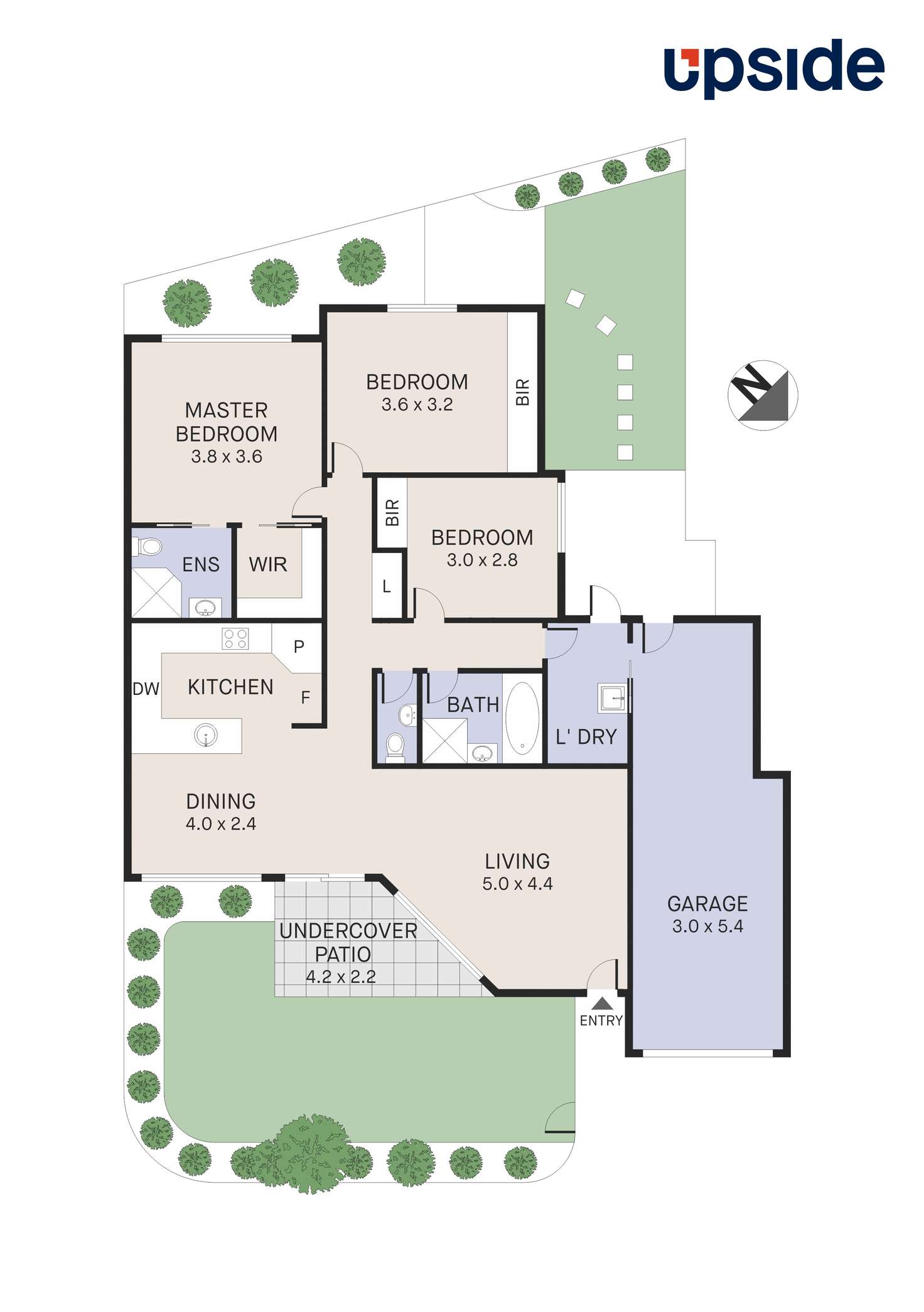 Floorplan of Homely villa listing, 4/45 Rocklea Crescent, Sylvania NSW 2224