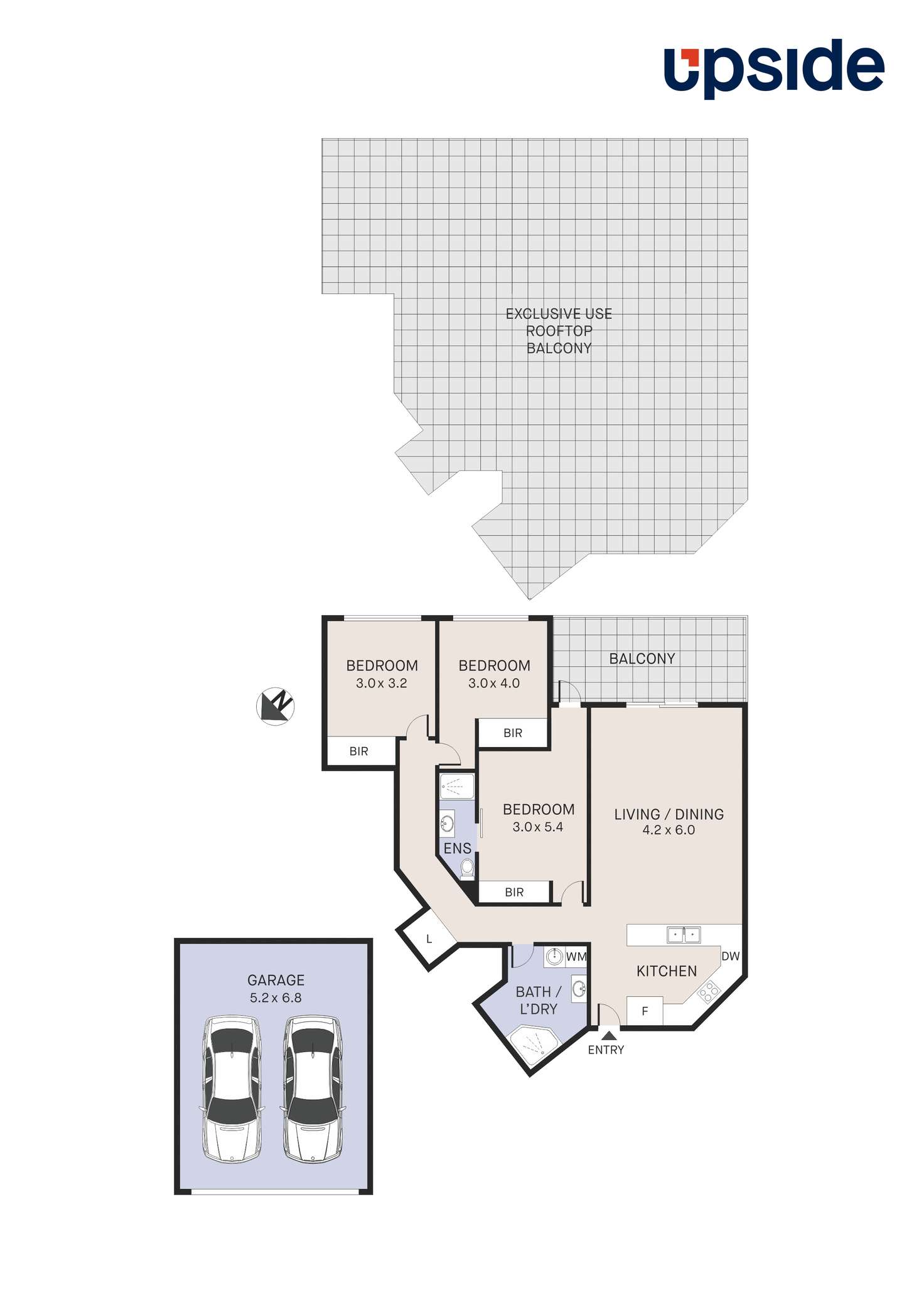 Floorplan of Homely apartment listing, 17/1191 Pittwater Road, Collaroy NSW 2097