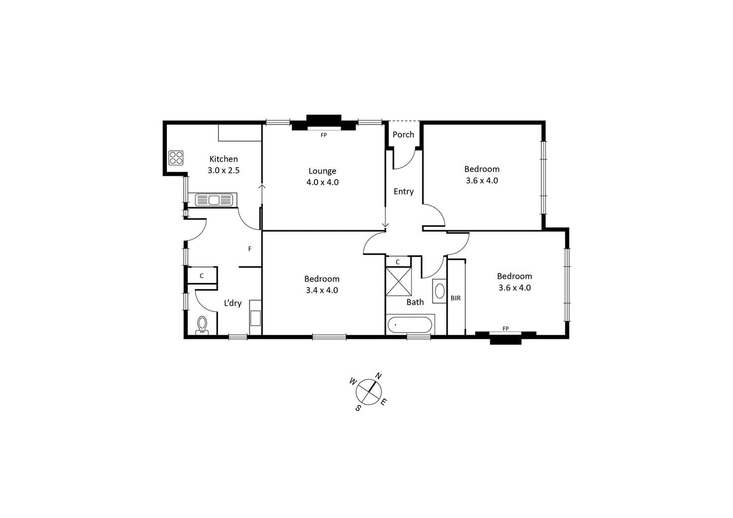 Floorplan of Homely house listing, 4 Richard Street, Williamstown VIC 3016