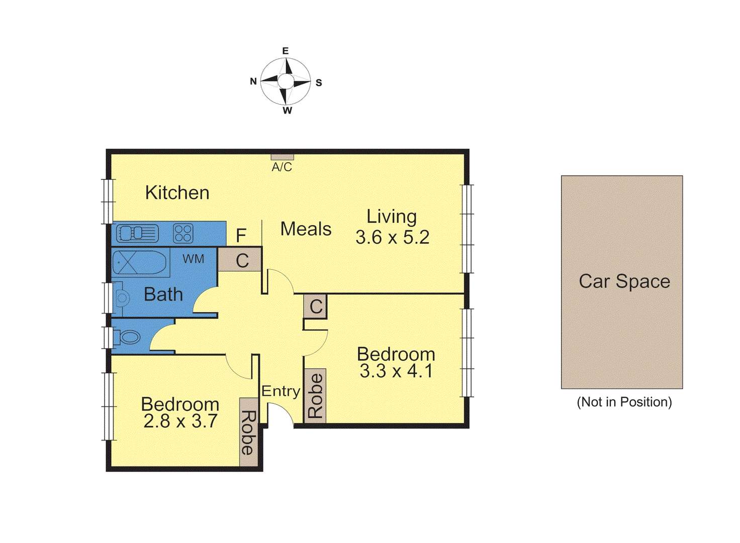 Floorplan of Homely apartment listing, 6/27 Elphin Grove, Hawthorn VIC 3122
