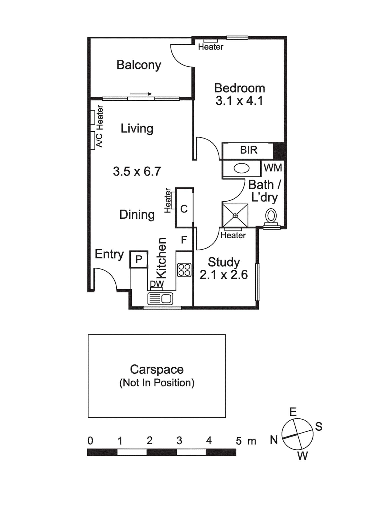 Floorplan of Homely apartment listing, 21/20 St Edmonds Road, Prahran VIC 3181