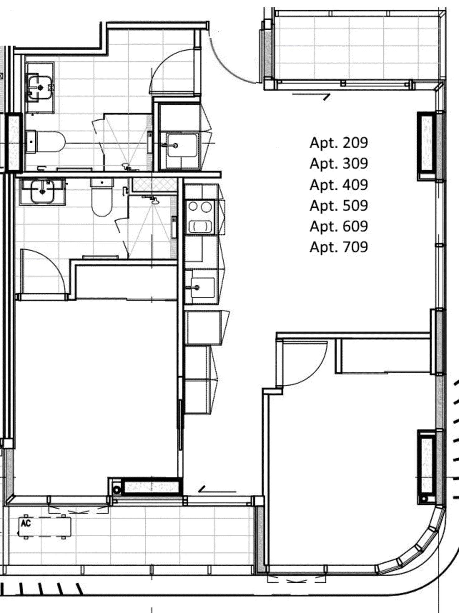 Floorplan of Homely apartment listing, 302/1 Porter Street, Hawthorn East VIC 3123