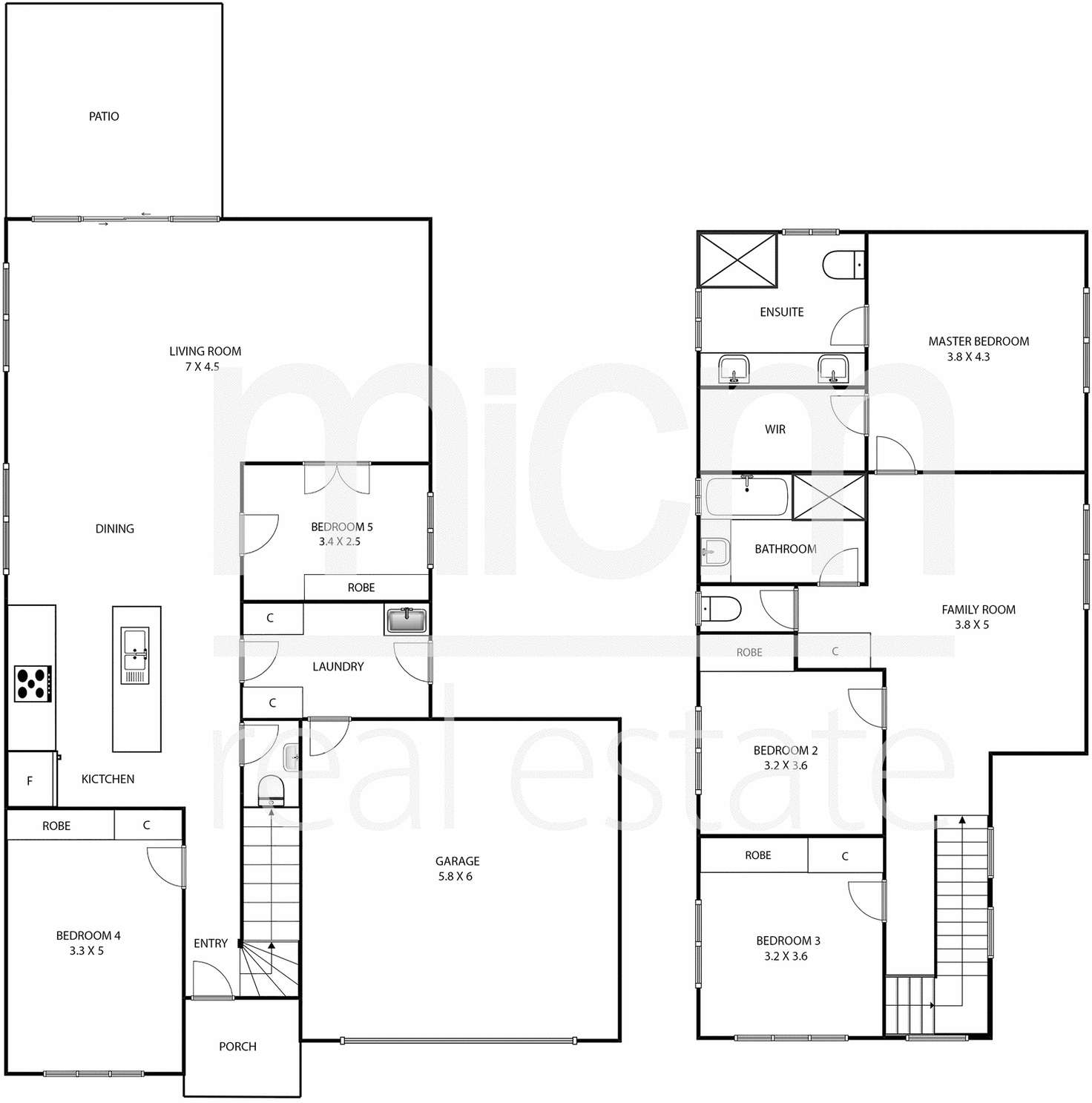 Floorplan of Homely house listing, 3 Anchor Crescent, Point Cook VIC 3030