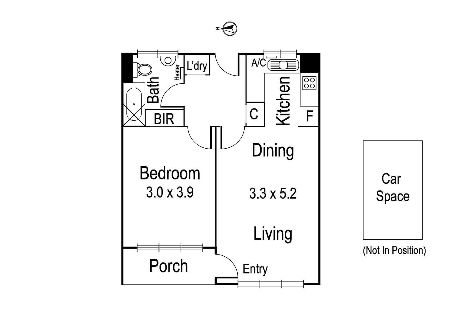 Floorplan of Homely apartment listing, 6/6 Rocke Street, Ivanhoe VIC 3079