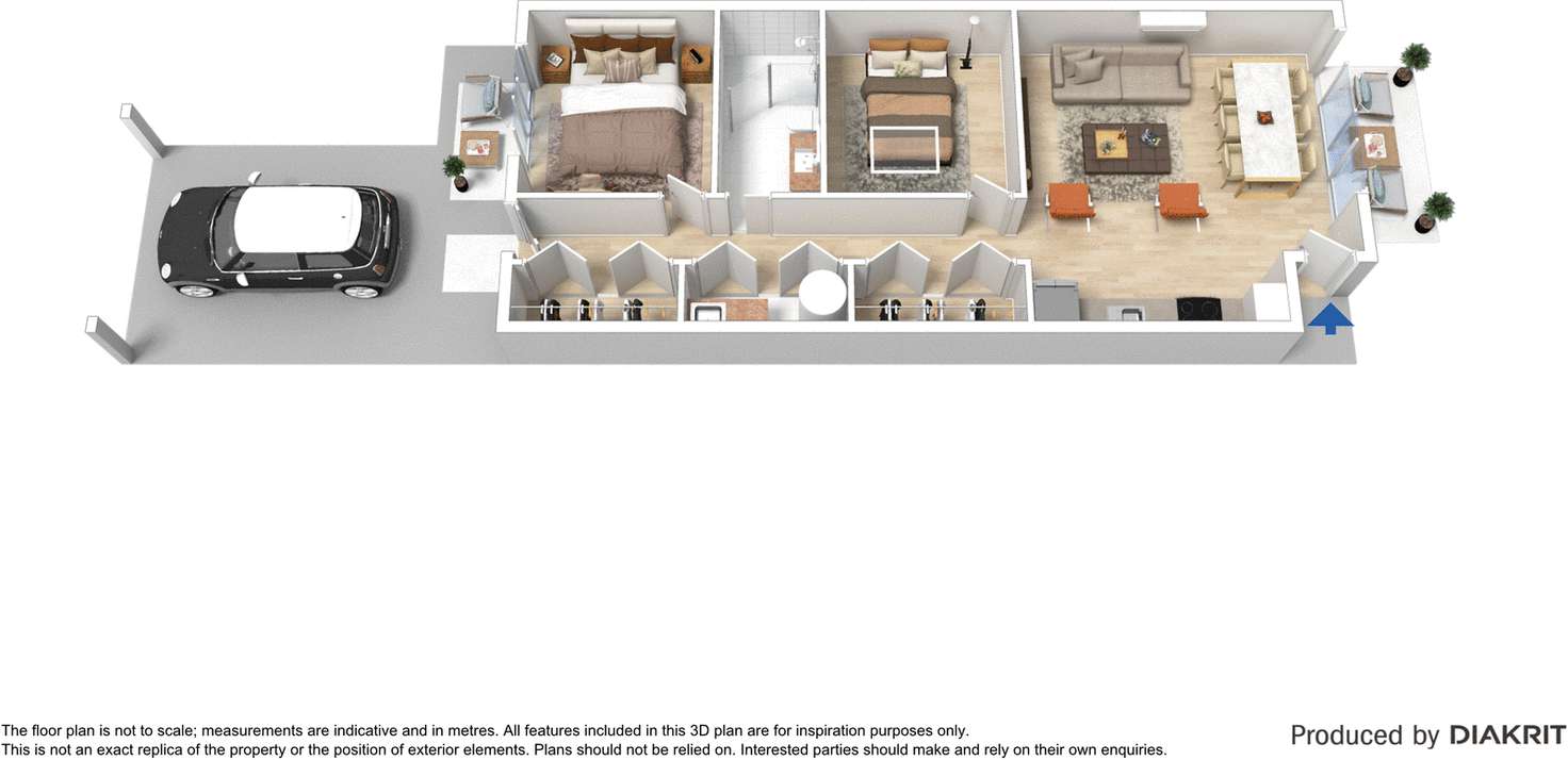 Floorplan of Homely house listing, 12 Hensbergh Place, Sunshine West VIC 3020