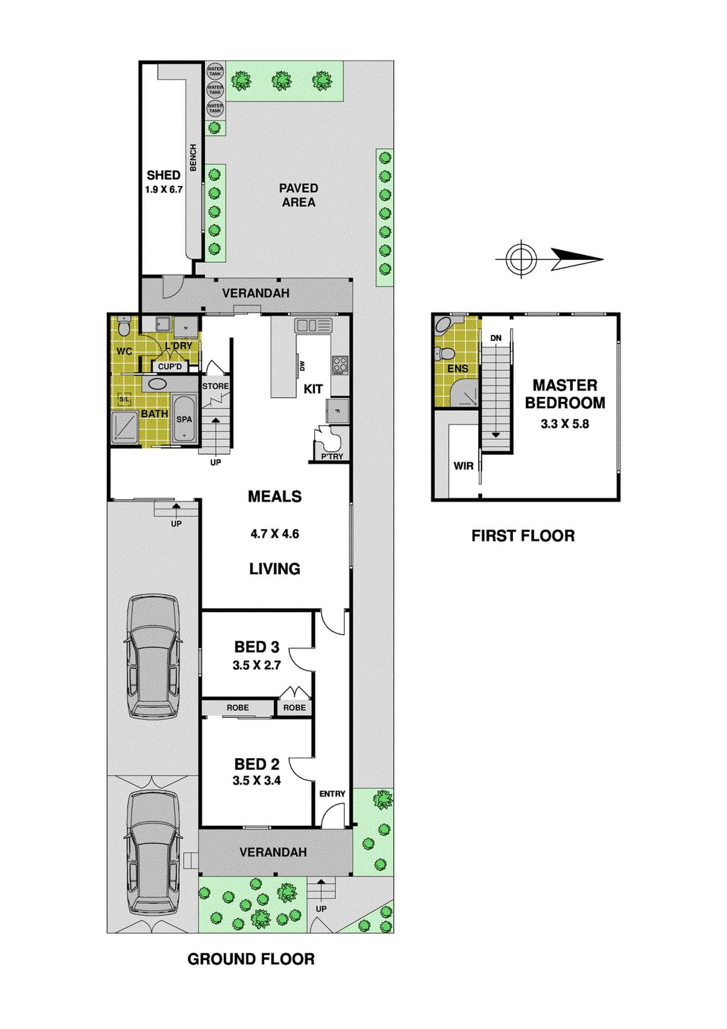 Floorplan of Homely house listing, 29 Darling Street, Moonee Ponds VIC 3039