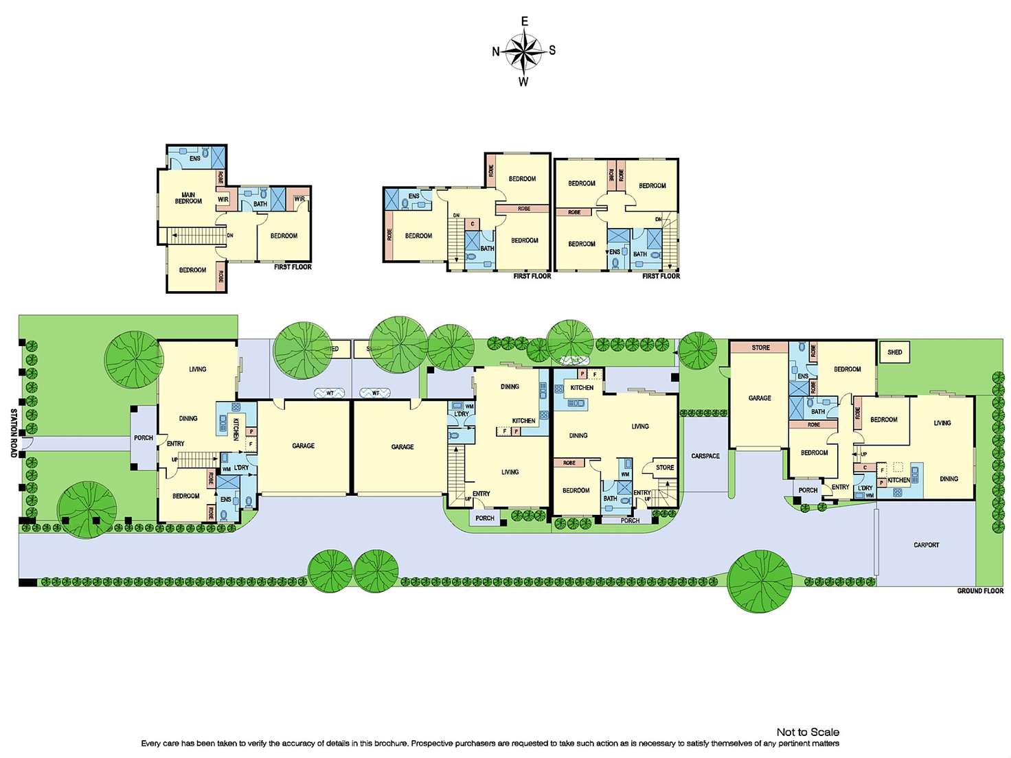 Floorplan of Homely townhouse listing, 3/19 Station Road, Rosanna VIC 3084