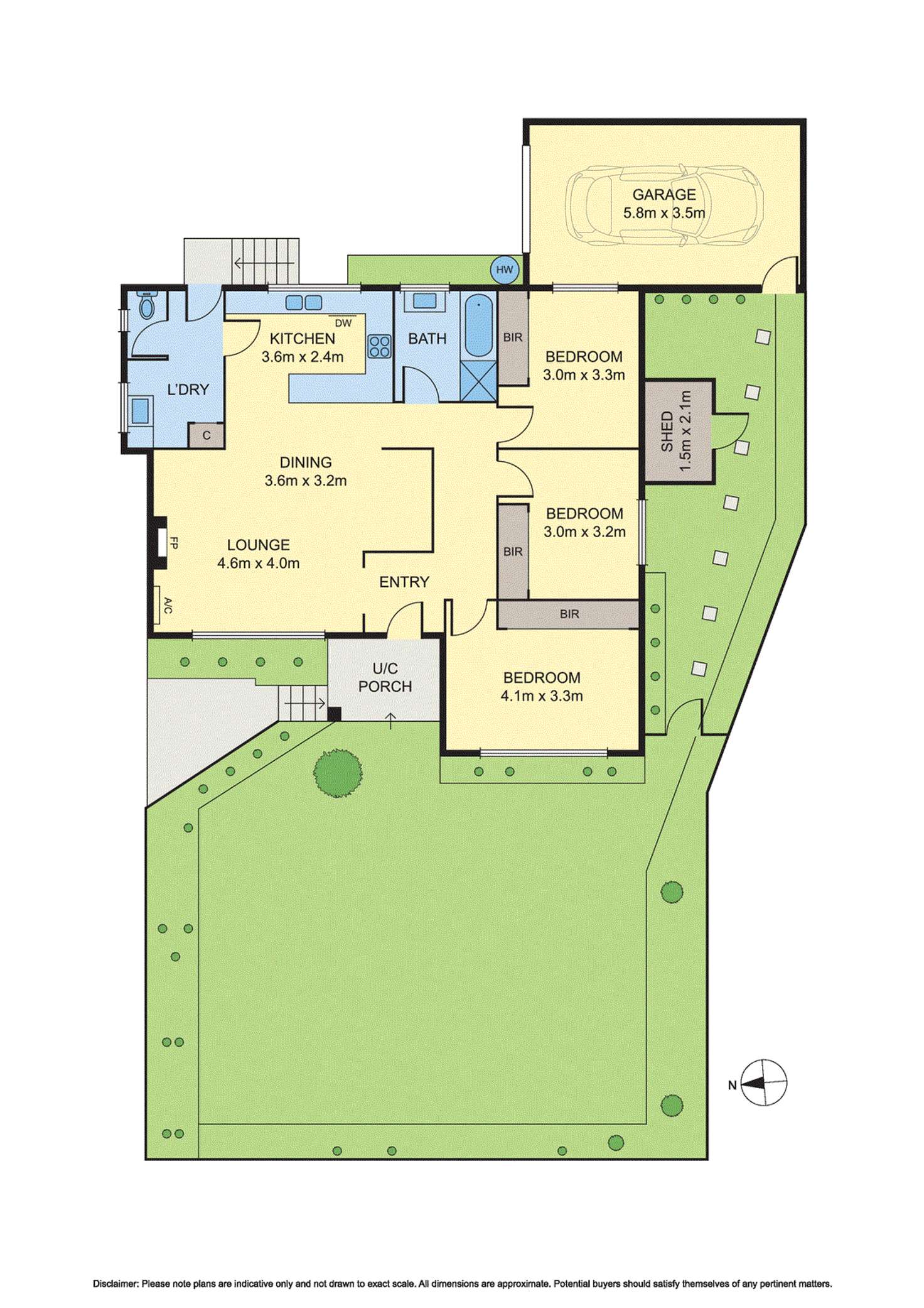 Floorplan of Homely unit listing, 1/11 Taronga Court, Nunawading VIC 3131