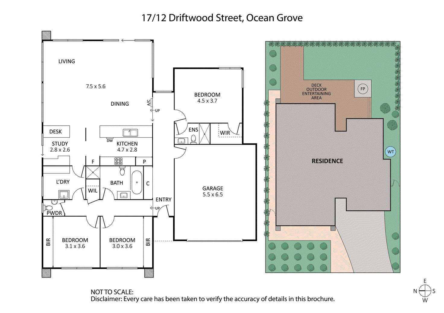 Floorplan of Homely house listing, 17/12 Driftwood Street, Ocean Grove VIC 3226