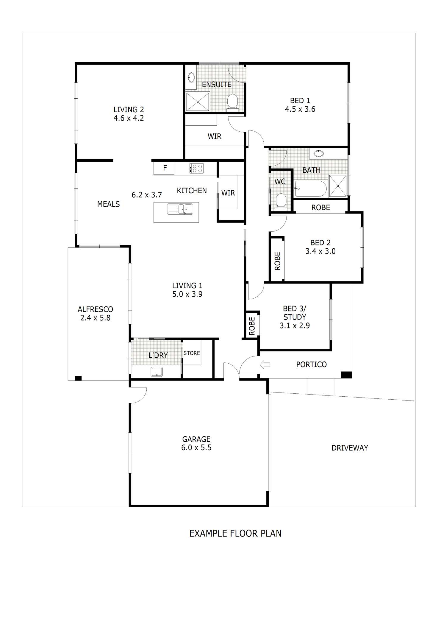 Floorplan of Homely house listing, 8/57 Sutherland Street, Kilmore VIC 3764