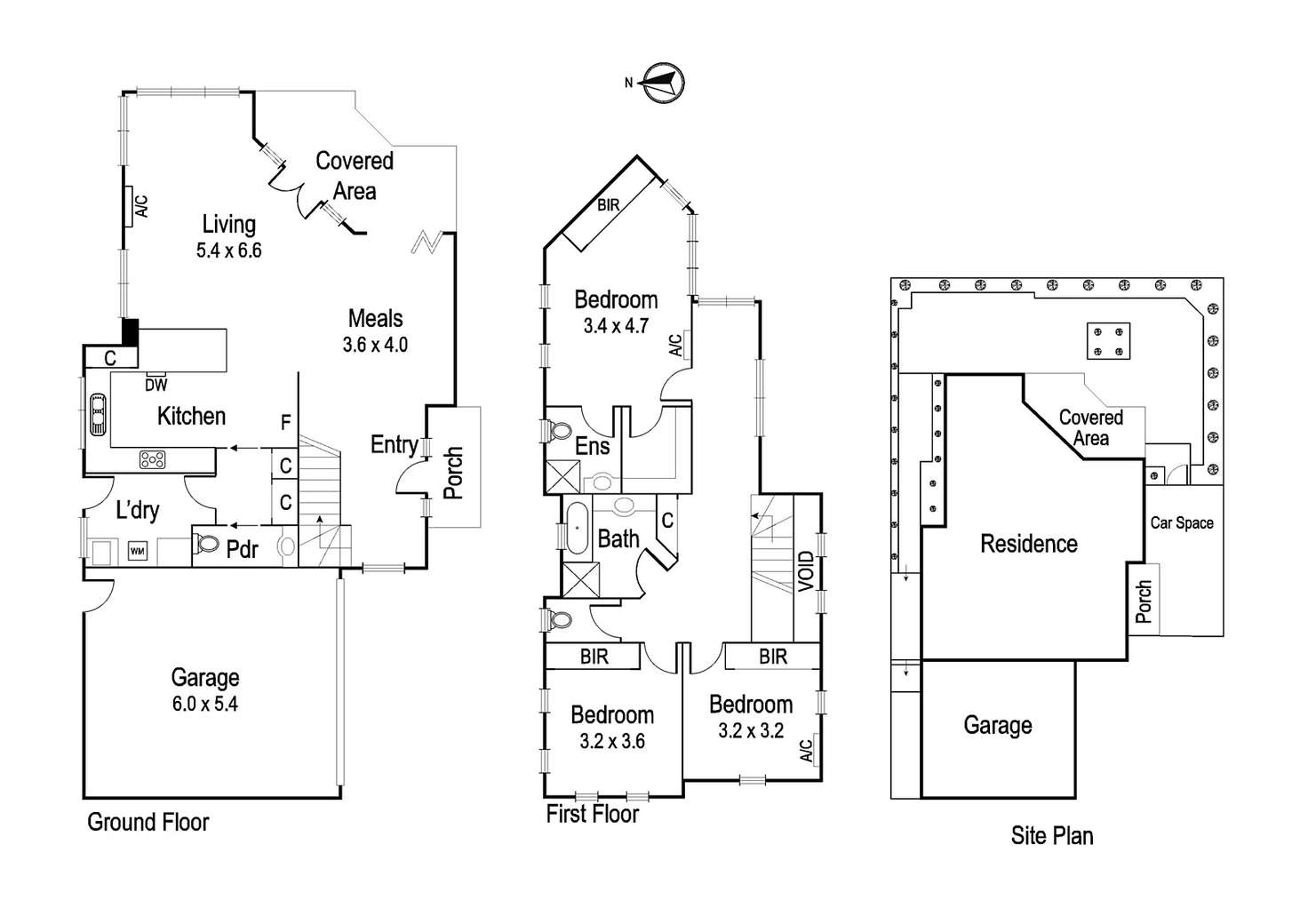 Floorplan of Homely townhouse listing, 2/556 Upper Heidelberg Road, Heidelberg VIC 3084