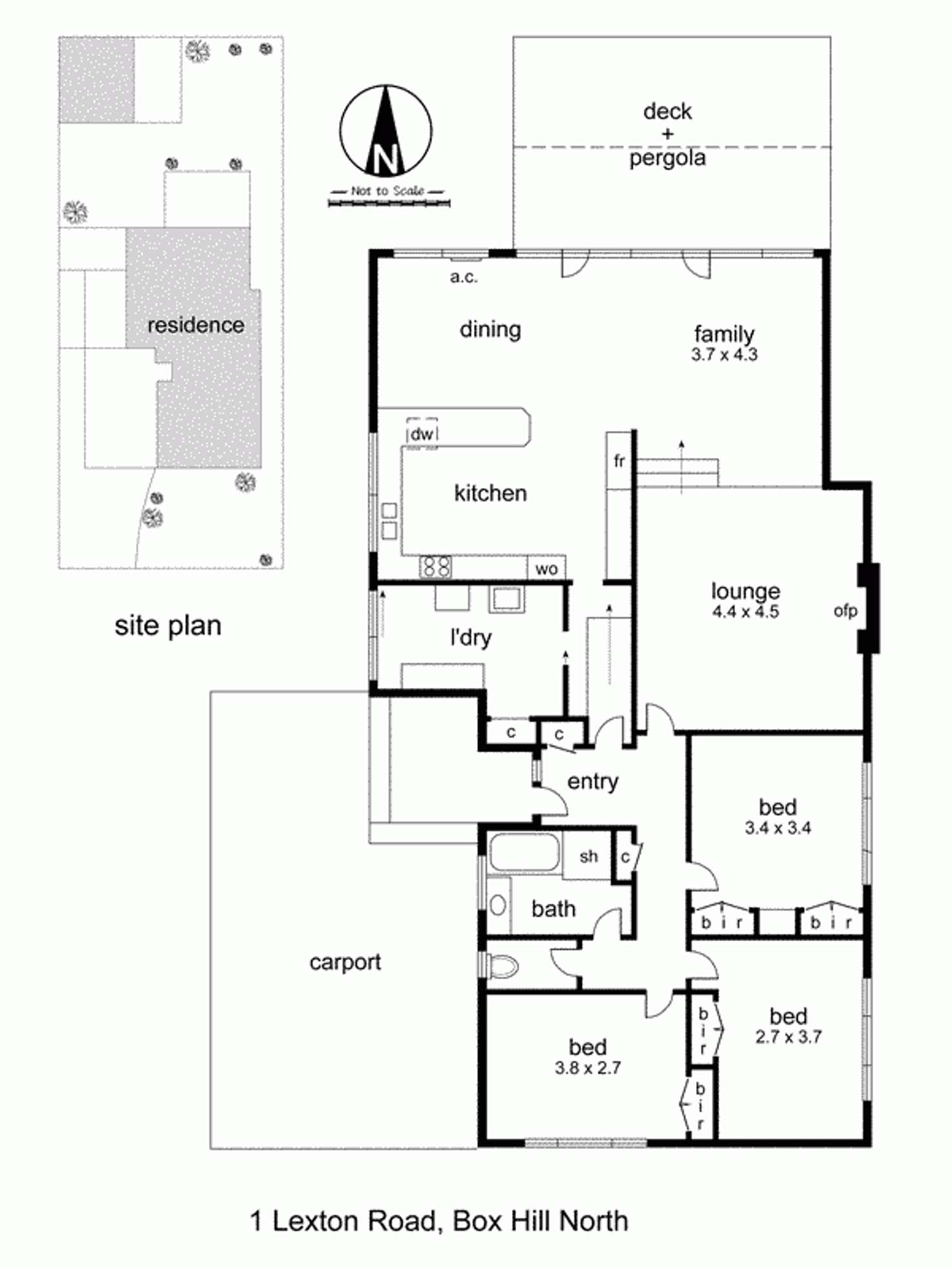 Floorplan of Homely house listing, 1 Lexton Road, Box Hill North VIC 3129