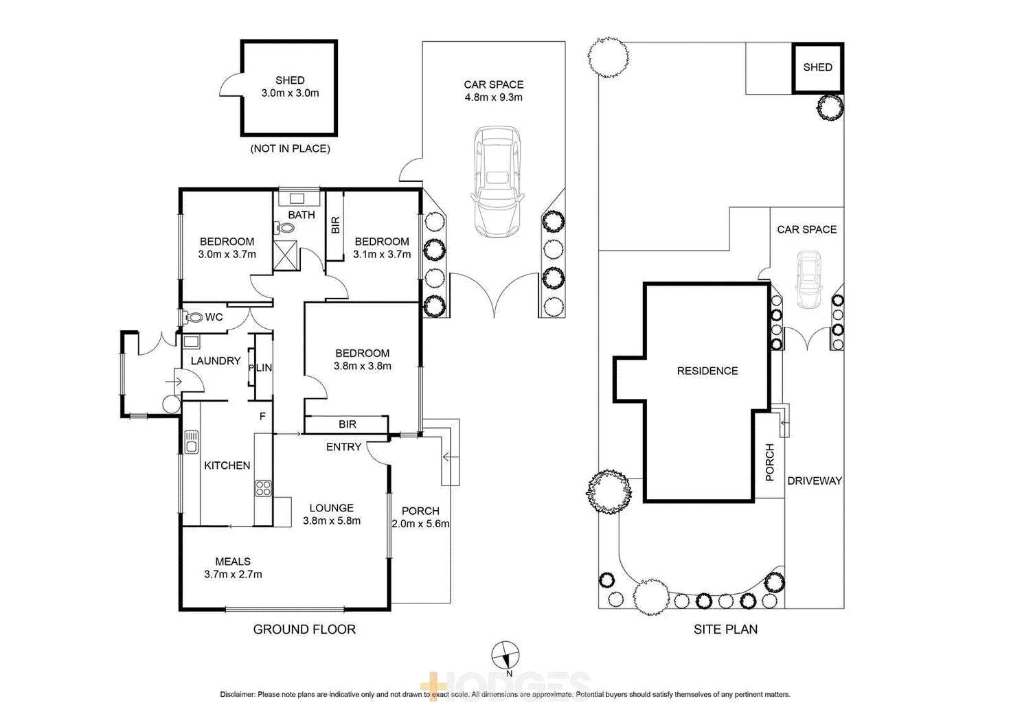 Floorplan of Homely house listing, 74 Ballarat Road, Hamlyn Heights VIC 3215