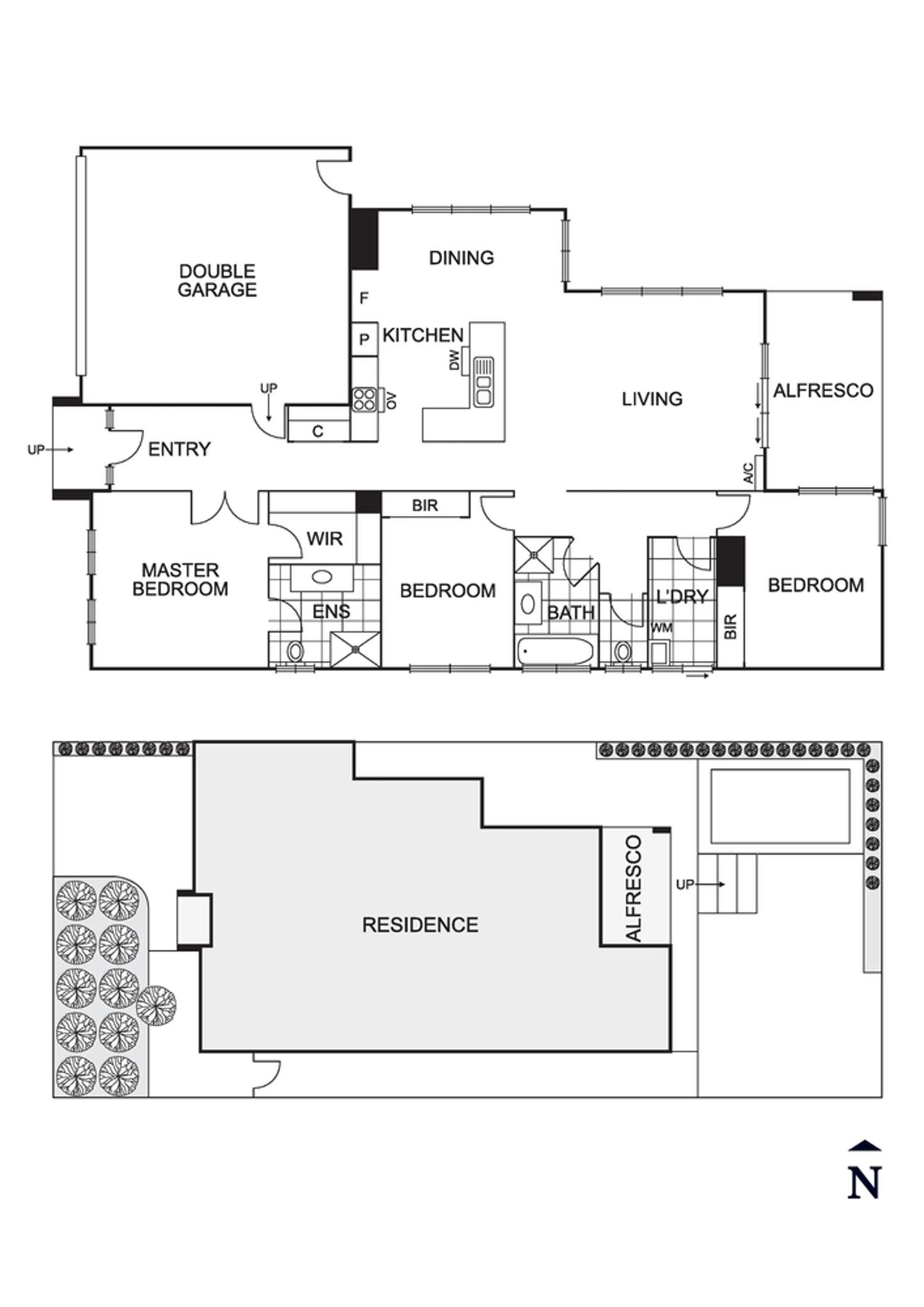 Floorplan of Homely house listing, 6 Sunningdale Road, Doreen VIC 3754