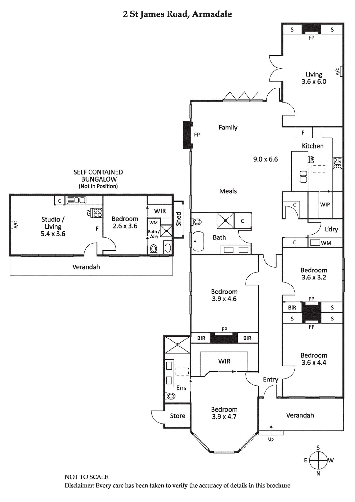 Floorplan of Homely house listing, 2 St James Road, Armadale VIC 3143