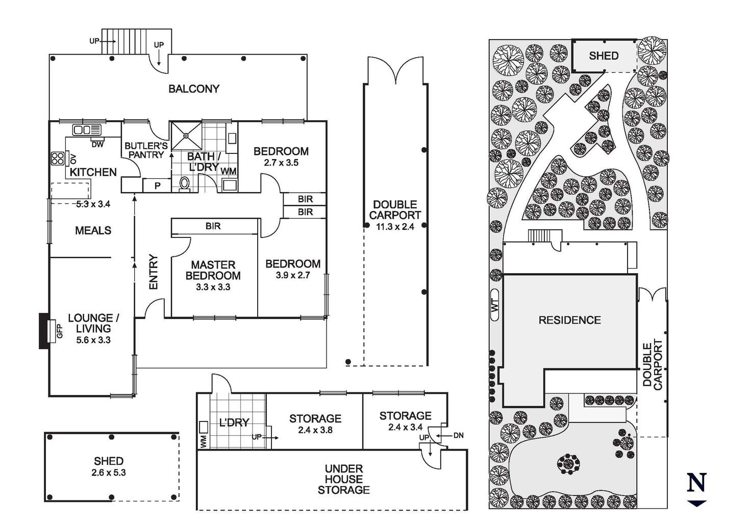 Floorplan of Homely house listing, 36 Flinders Street, Bulleen VIC 3105