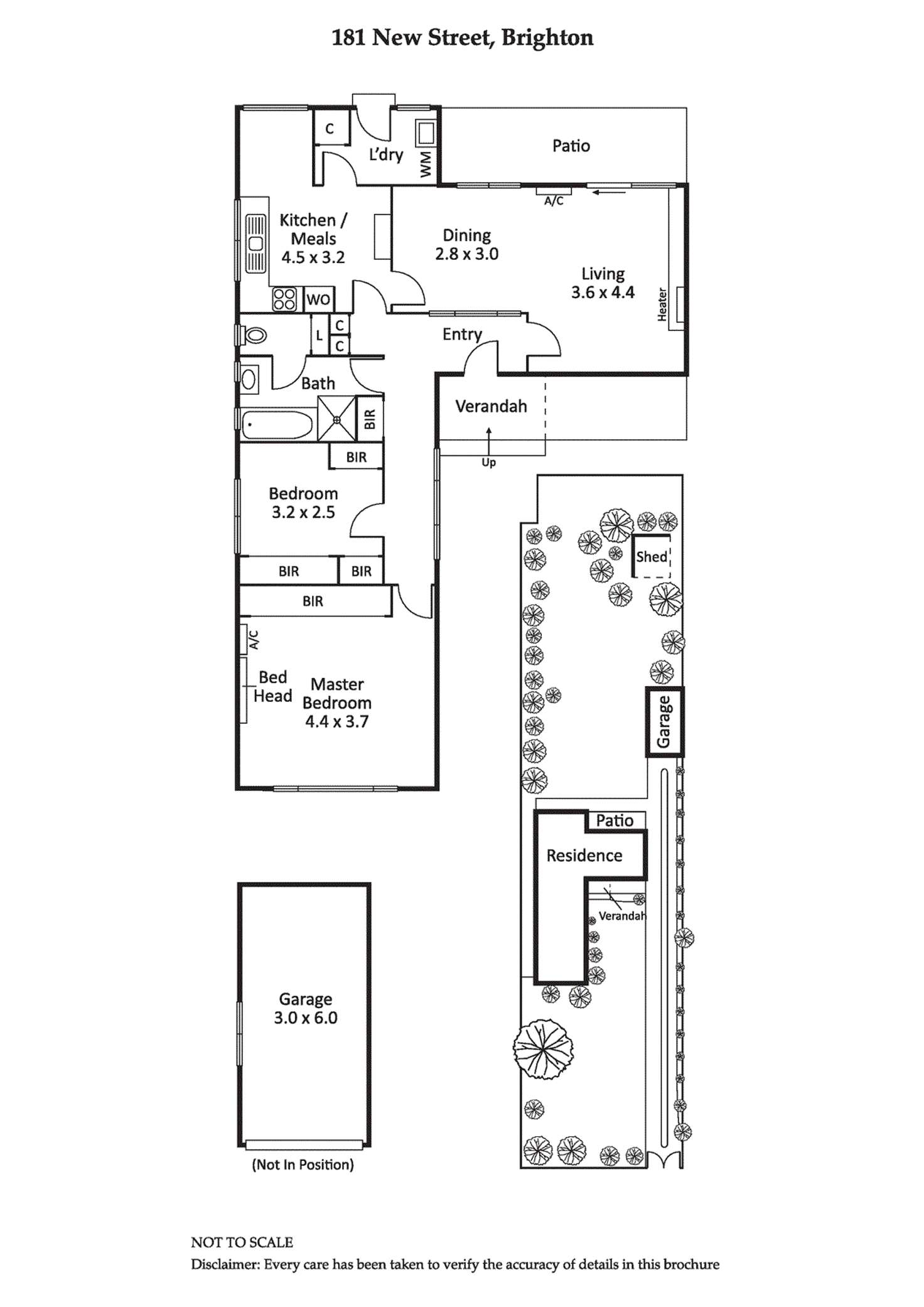 Floorplan of Homely house listing, 181 New Street, Brighton VIC 3186