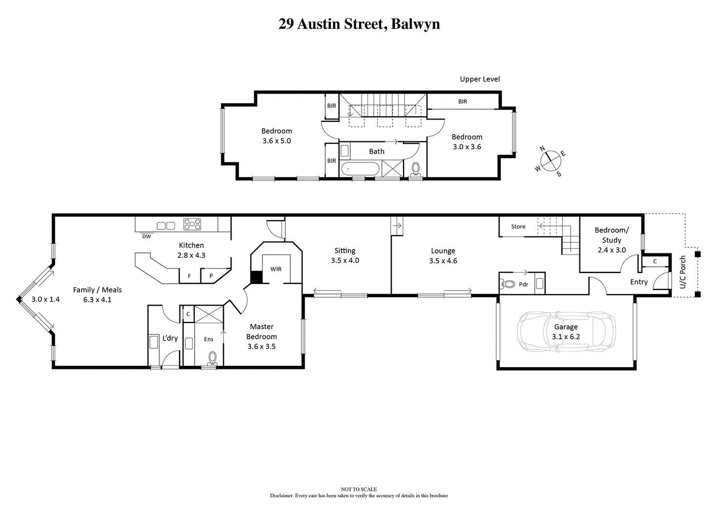 Floorplan of Homely house listing, 29 Austin Street, Balwyn VIC 3103