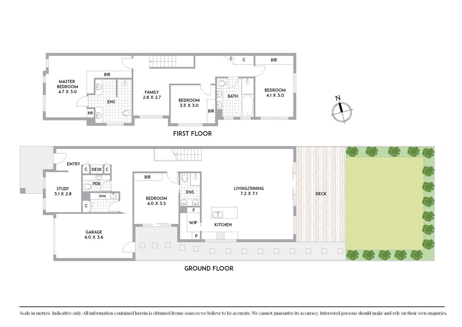 Floorplan of Homely townhouse listing, 58a Rowans Road, Highett VIC 3190