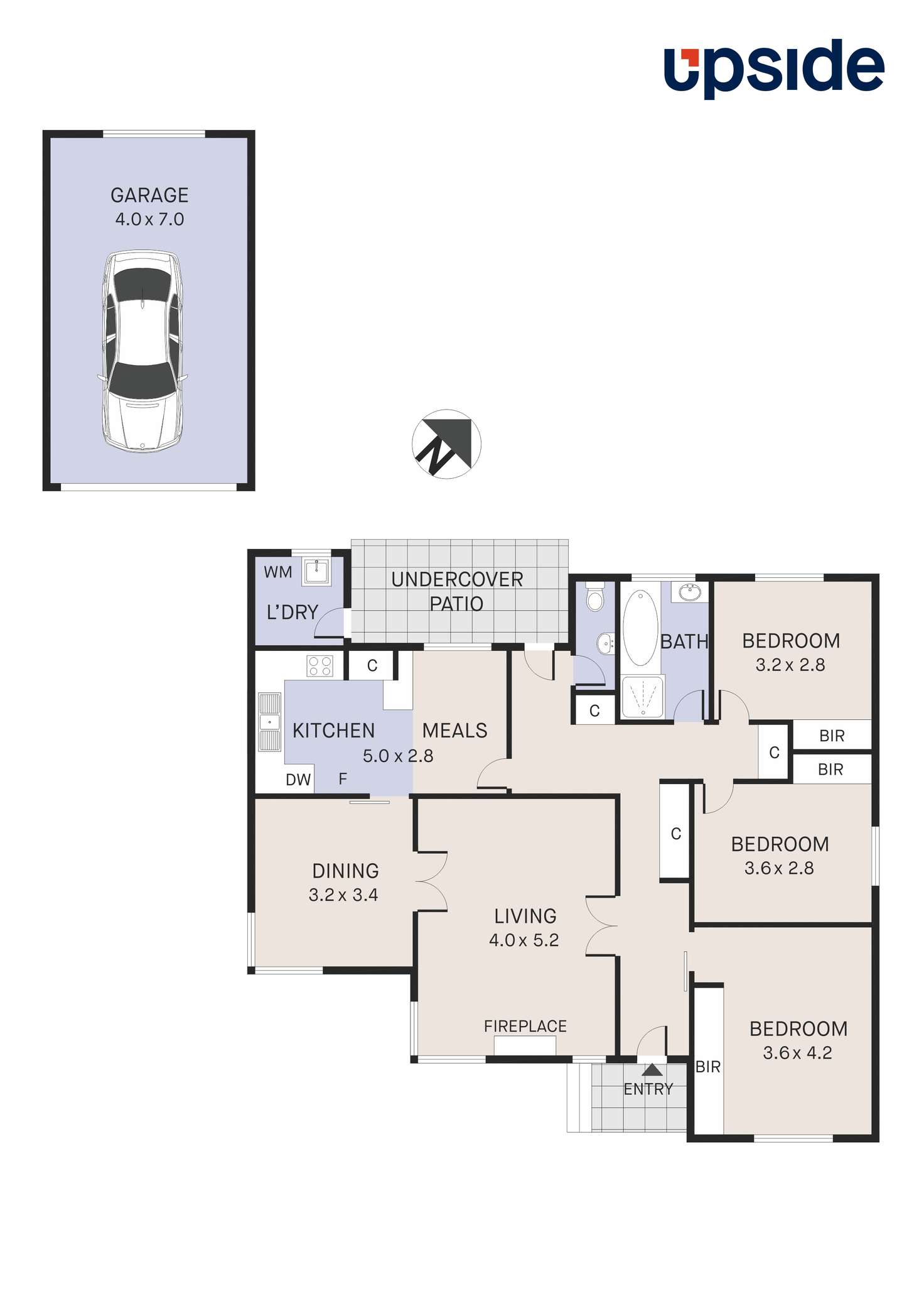Floorplan of Homely house listing, 3 Ventich Street, Glen Iris VIC 3146
