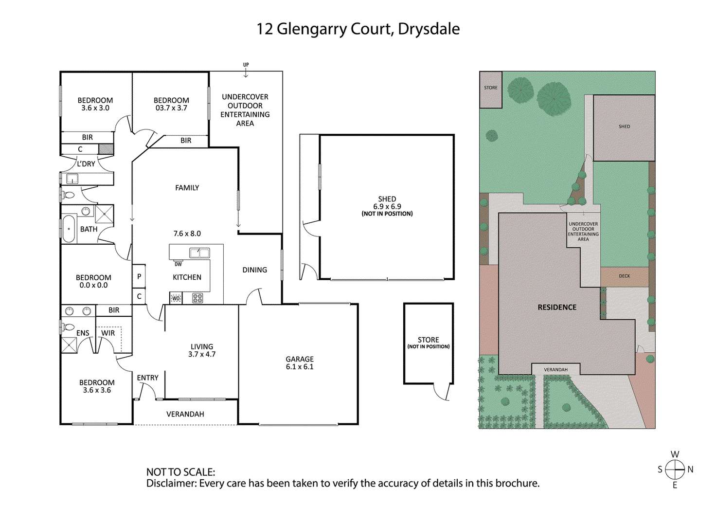 Floorplan of Homely house listing, 12 Glengarry Court, Drysdale VIC 3222