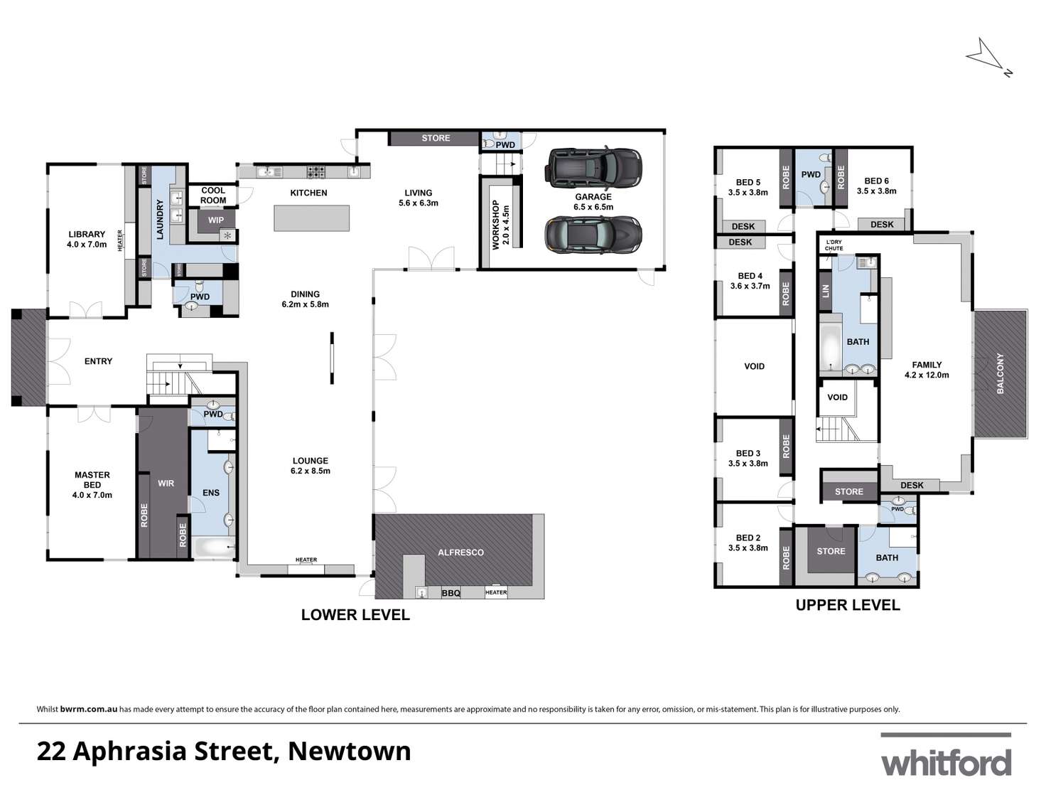 Floorplan of Homely house listing, 22 Aphrasia Street, Newtown VIC 3220