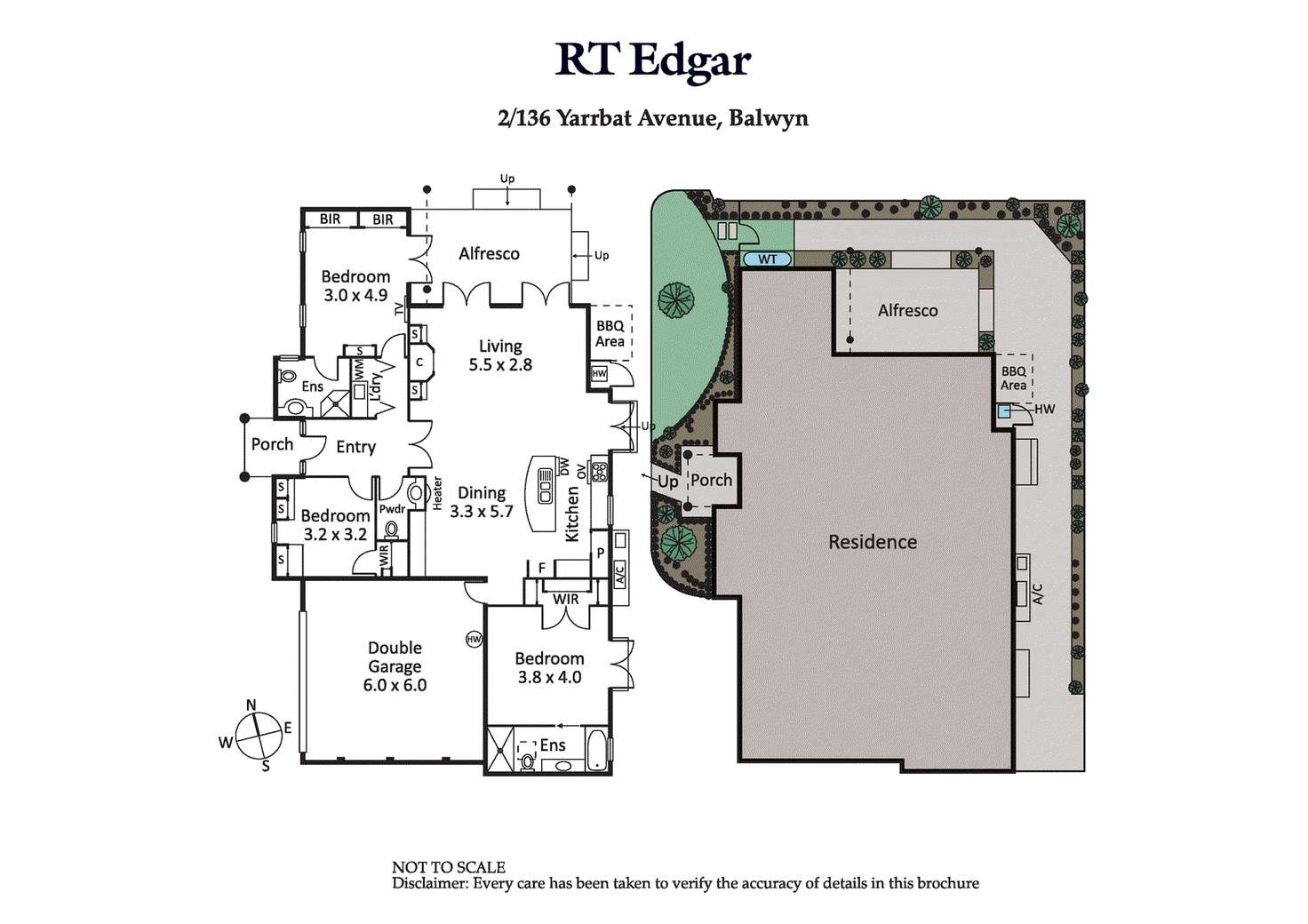 Floorplan of Homely unit listing, 2/136 Yarrbat Avenue, Balwyn VIC 3103