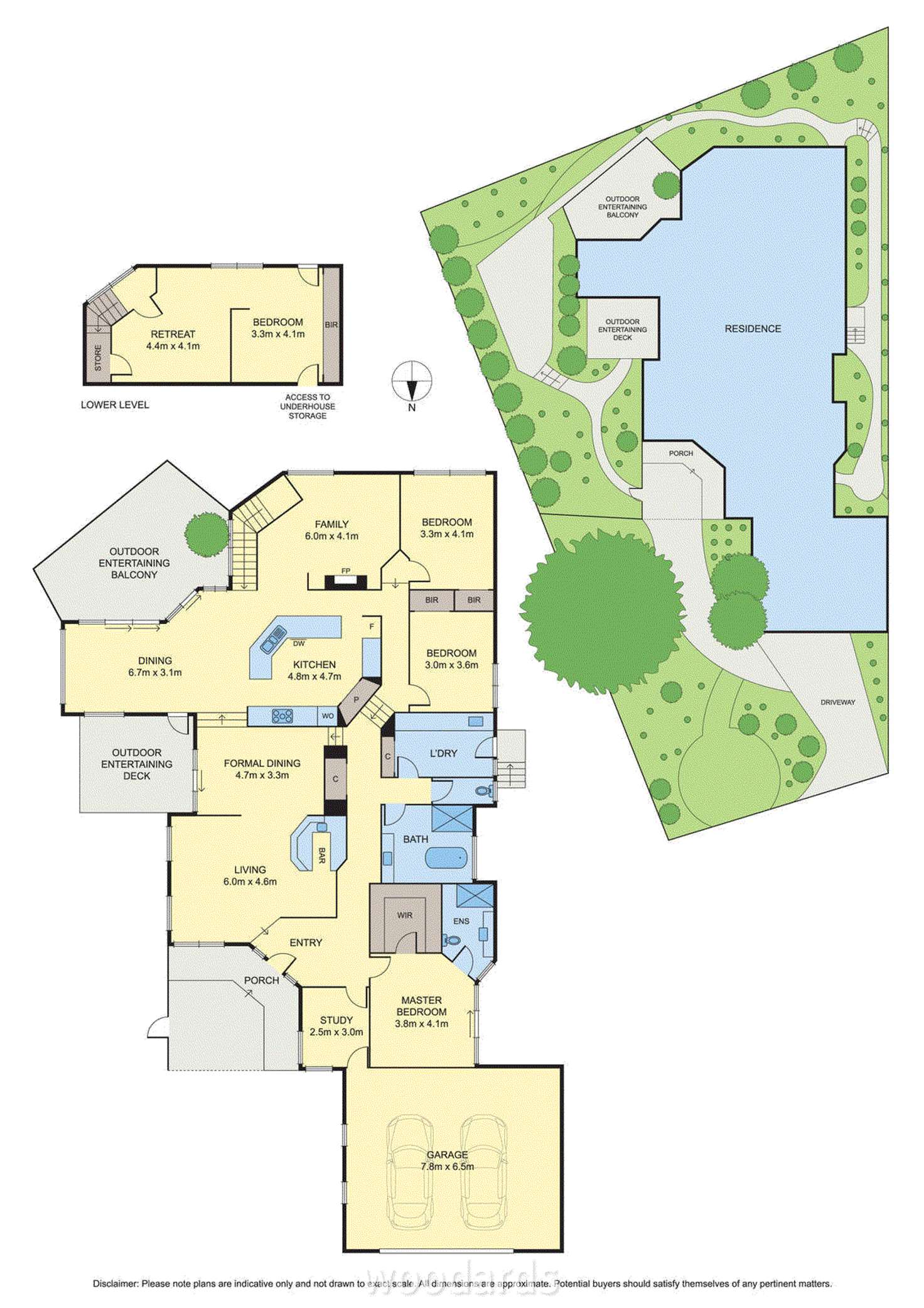 Floorplan of Homely house listing, 6 Rhonda Court, Ringwood North VIC 3134