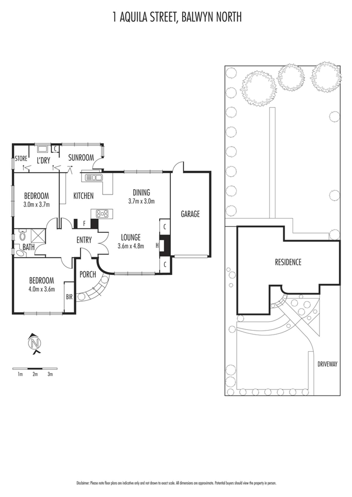 Floorplan of Homely house listing, 1 Aquila Street, Balwyn North VIC 3104