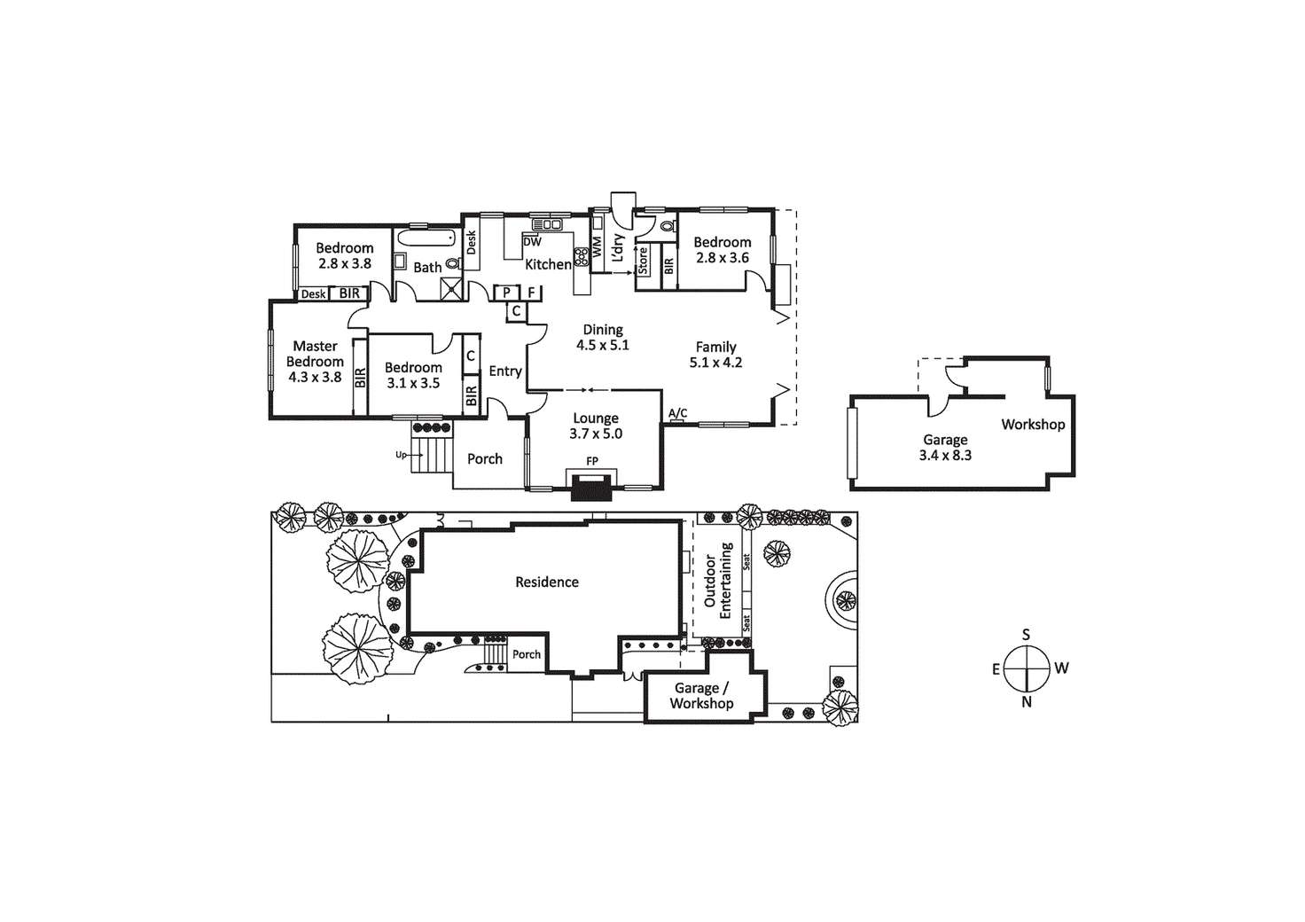 Floorplan of Homely house listing, 13 Baldwin Street, Highett VIC 3190