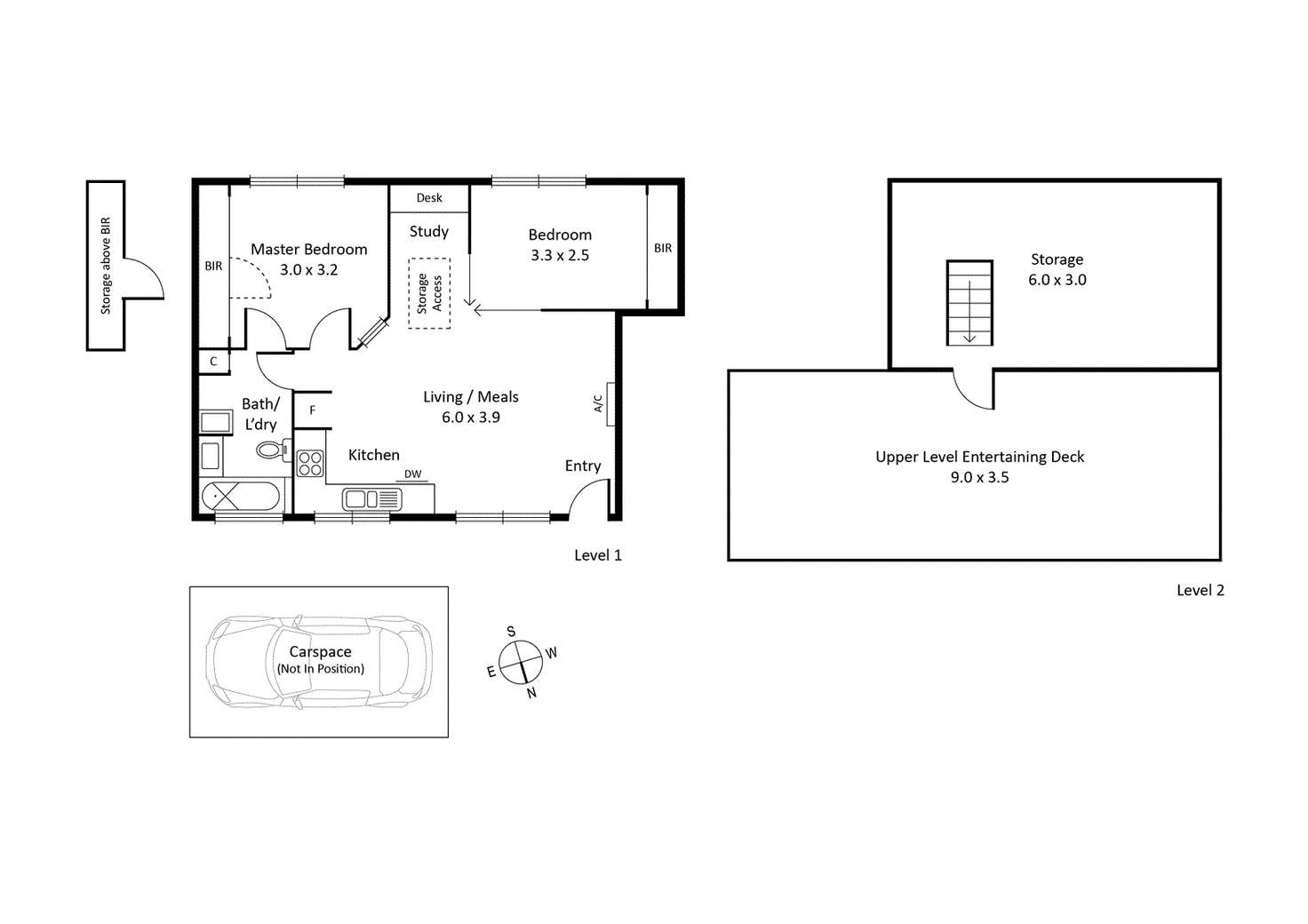 Floorplan of Homely house listing, 6/2 Thompson Street, Williamstown VIC 3016