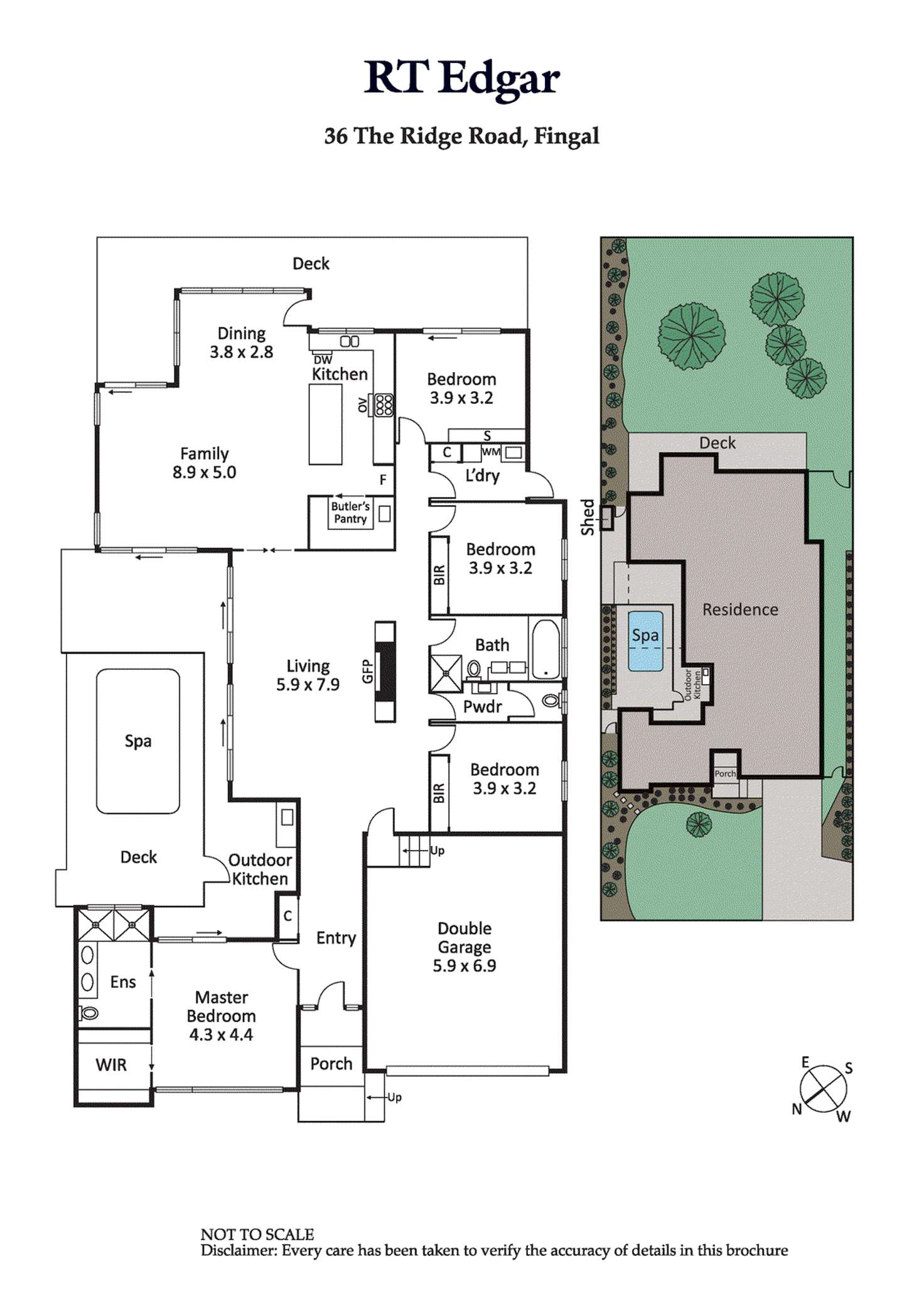 Floorplan of Homely house listing, 36 The Ridge Road, Fingal VIC 3939