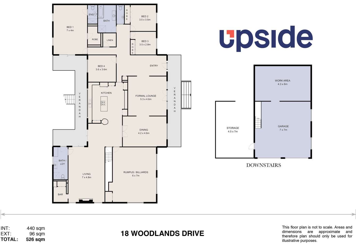 Floorplan of Homely house listing, 18 Woodlands Drive, Hallidays Point NSW 2430