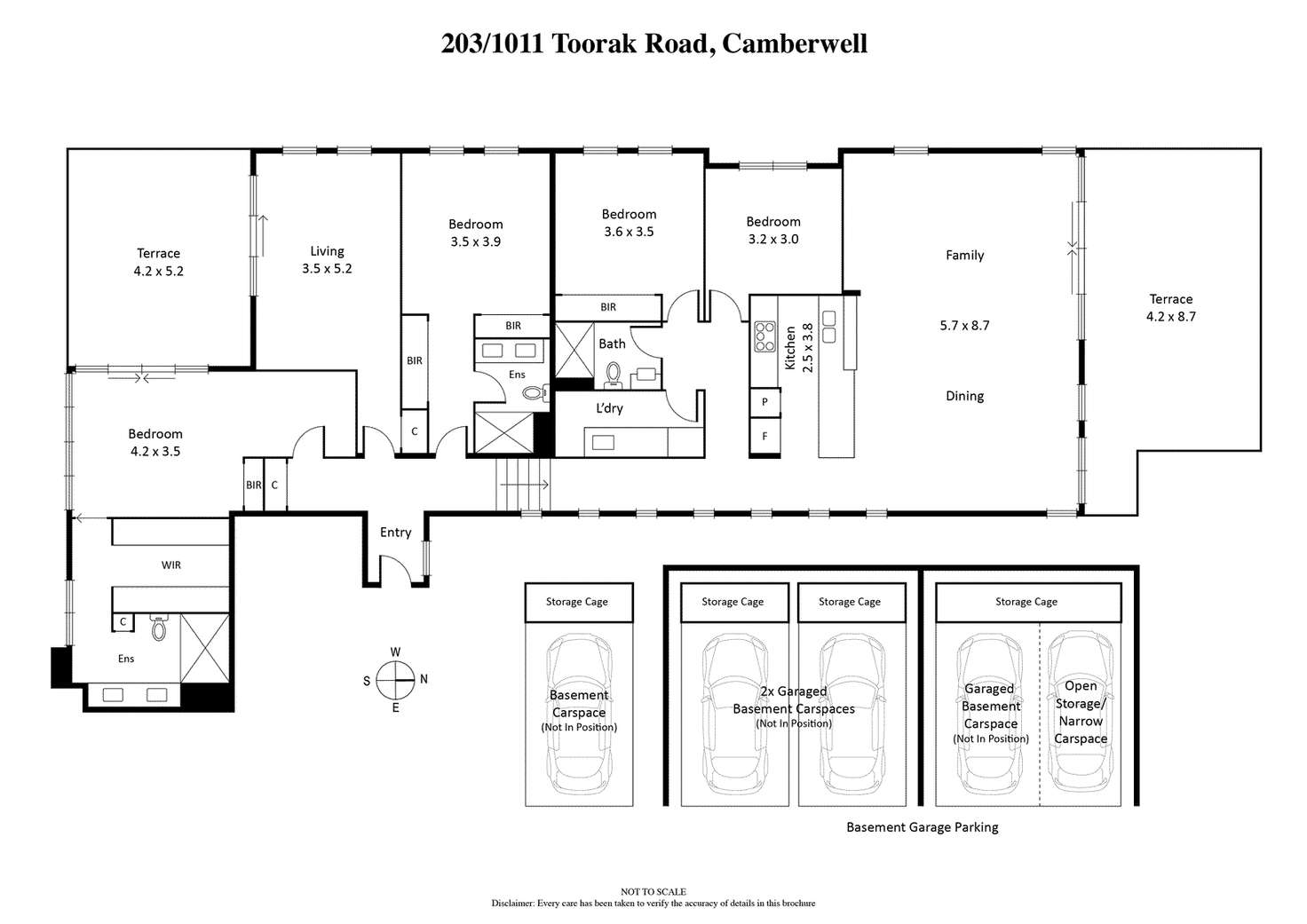 Floorplan of Homely house listing, 203/1011 Toorak Road, Camberwell VIC 3124