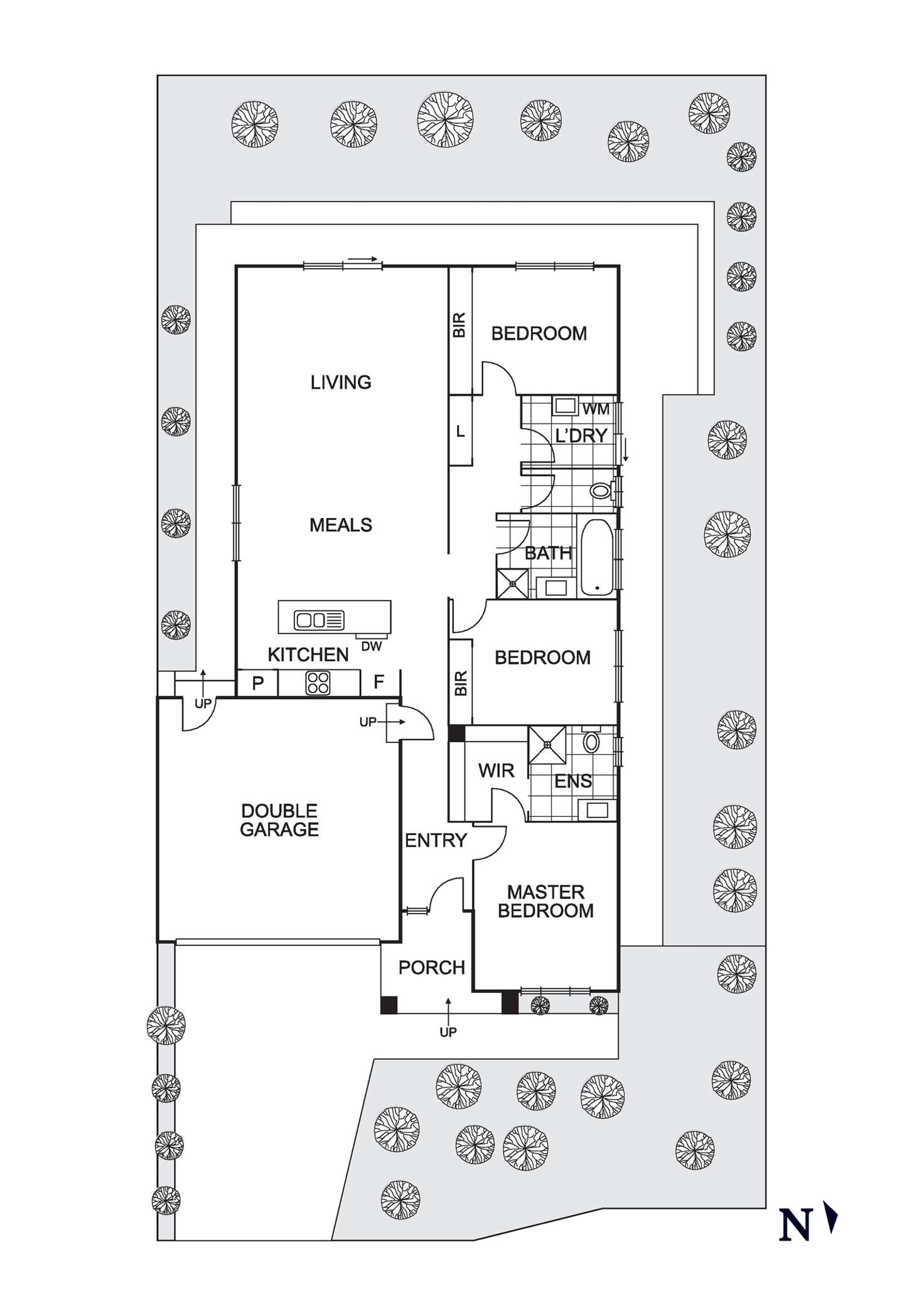 Floorplan of Homely house listing, 15 Killarney Street, Doreen VIC 3754