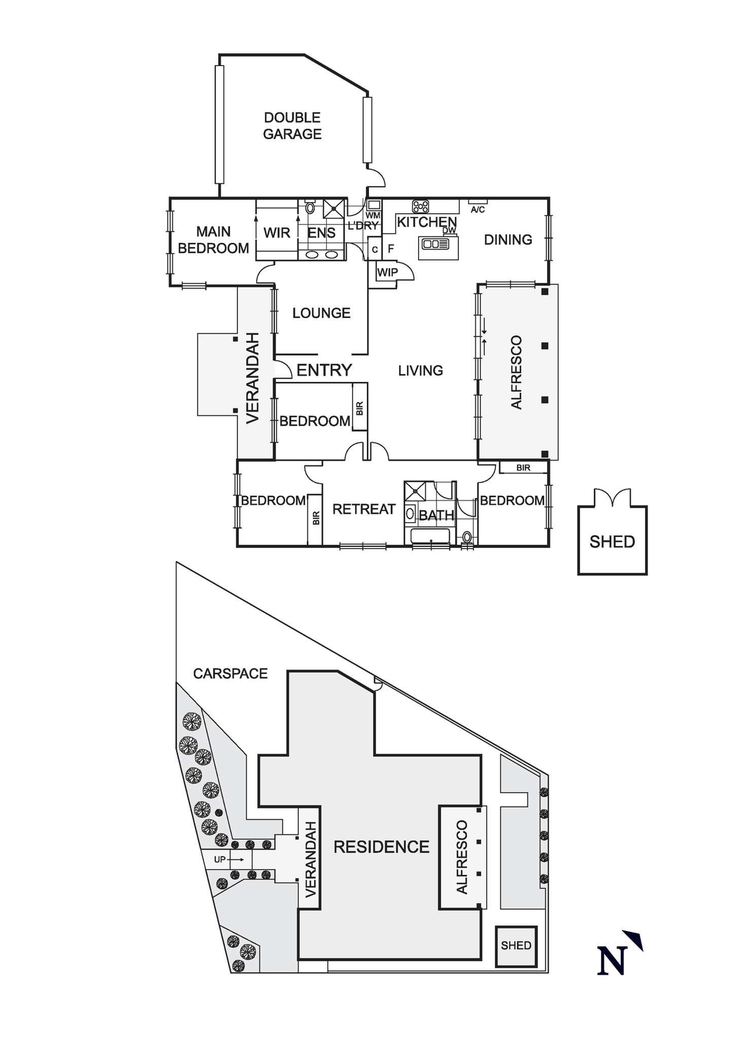 Floorplan of Homely house listing, 3 Jordan Court, Doreen VIC 3754