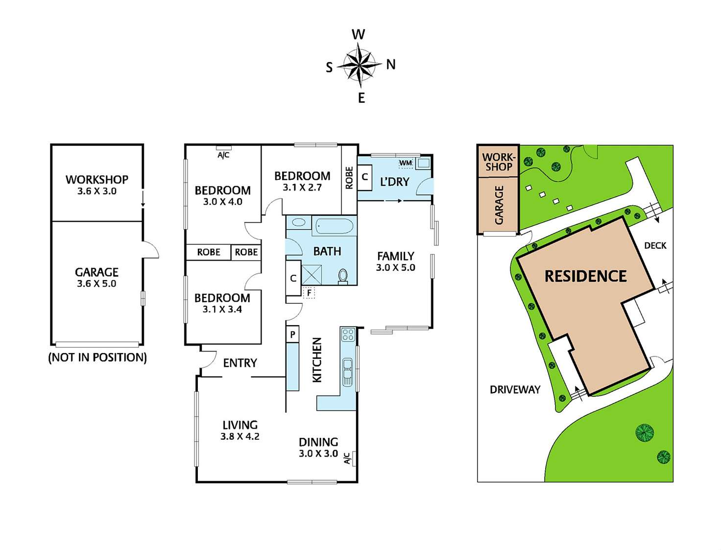 Floorplan of Homely house listing, 22 Hammond Street, Ringwood VIC 3134