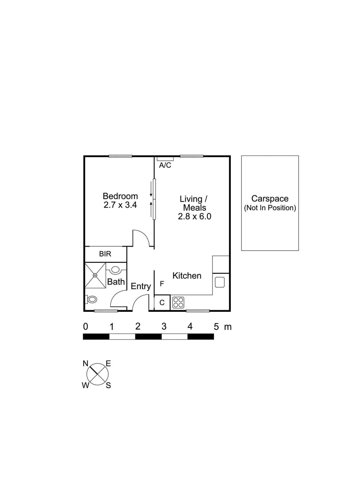 Floorplan of Homely apartment listing, 9/3 Allard Street, Brunswick West VIC 3055
