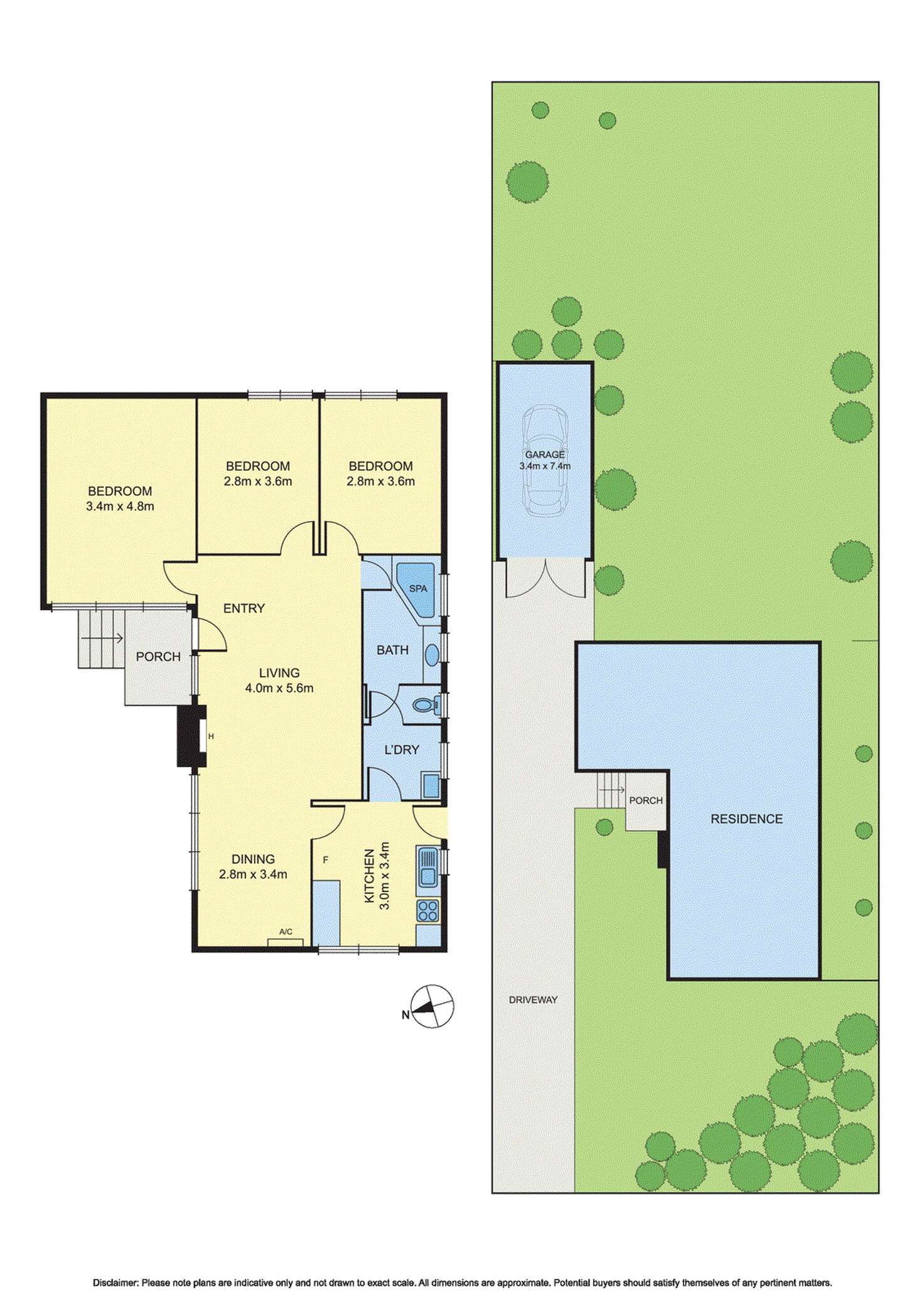 Floorplan of Homely house listing, 3 Deauville Street, Forest Hill VIC 3131