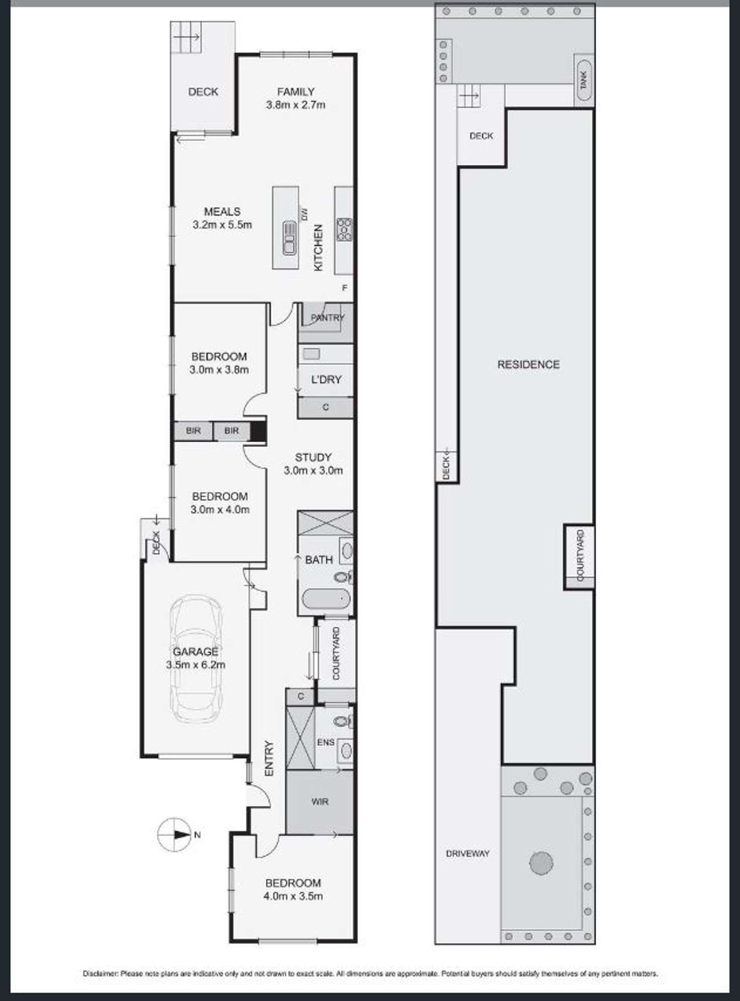 Floorplan of Homely unit listing, 75 Bowes Avenue, Airport West VIC 3042