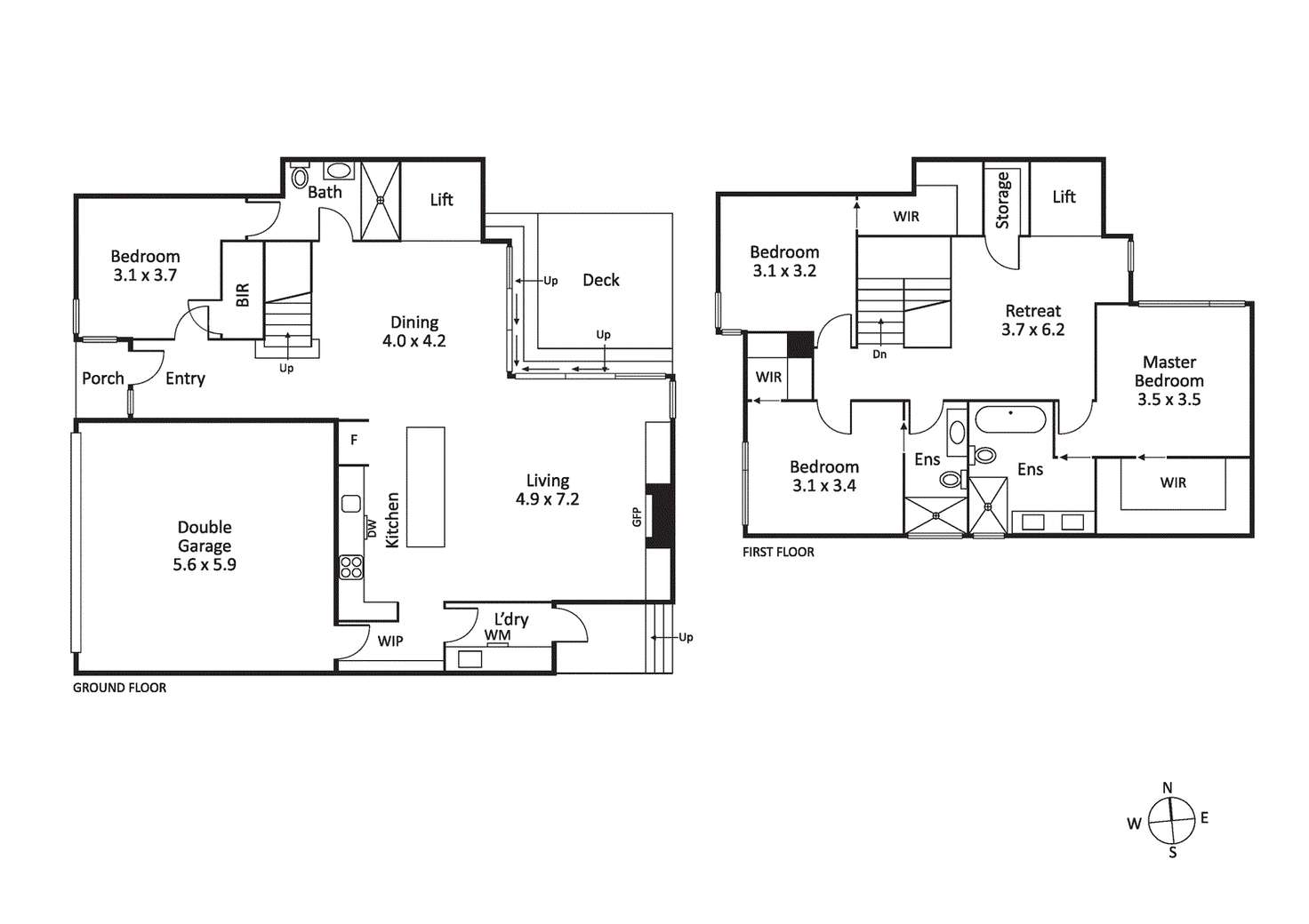 Floorplan of Homely house listing, 20 Hornsby Street, Malvern VIC 3144