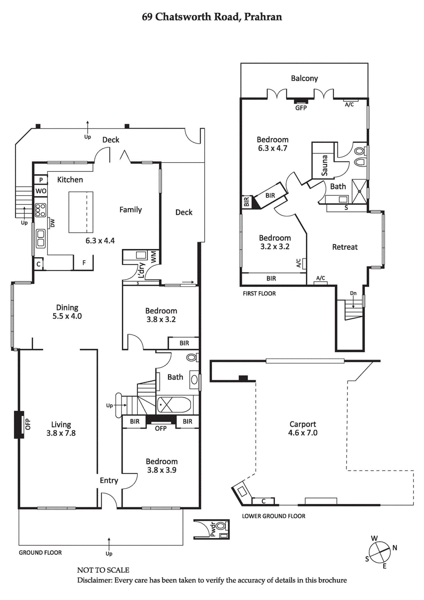 Floorplan of Homely house listing, 69 Chatsworth Road, Prahran VIC 3181