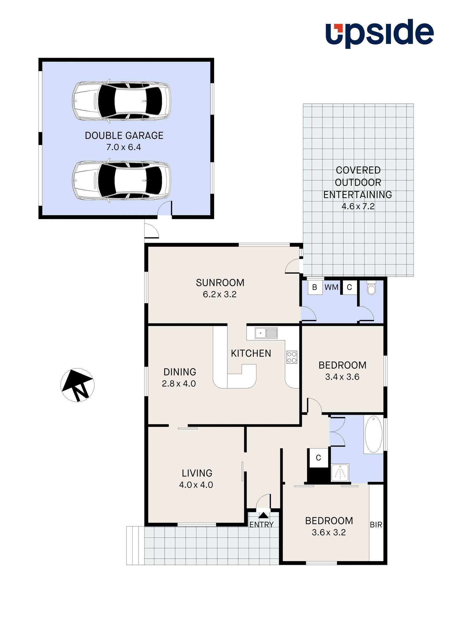 Floorplan of Homely house listing, 27 Westbrook Street, Chadstone VIC 3148