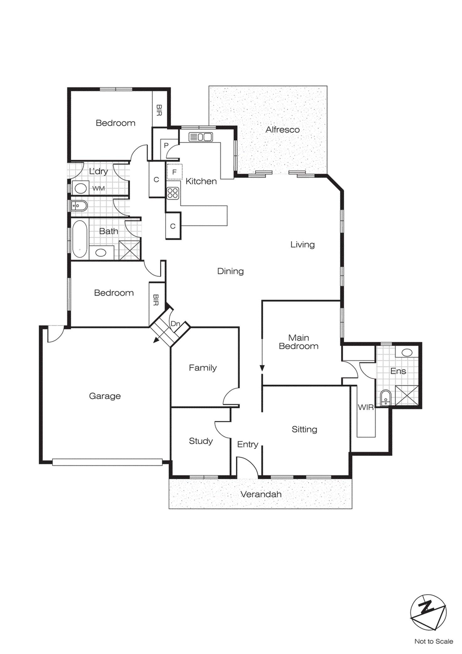 Floorplan of Homely house listing, 830 Chisholm Street, Black Hill VIC 3350