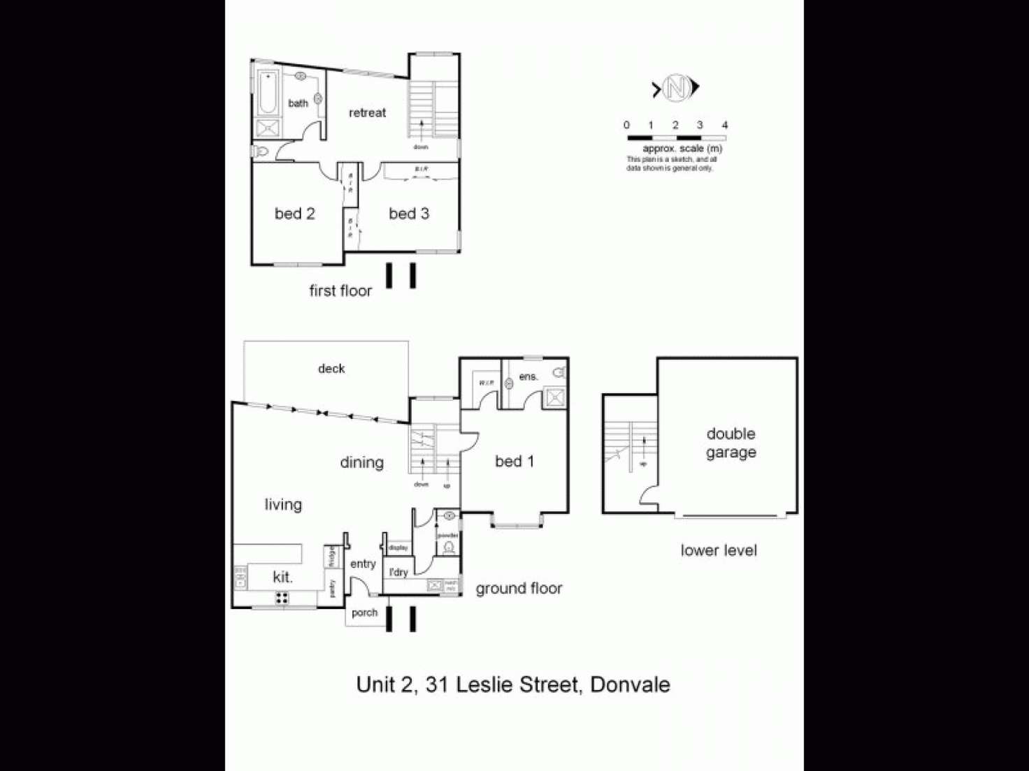 Floorplan of Homely townhouse listing, 2/31 Leslie Street, Donvale VIC 3111